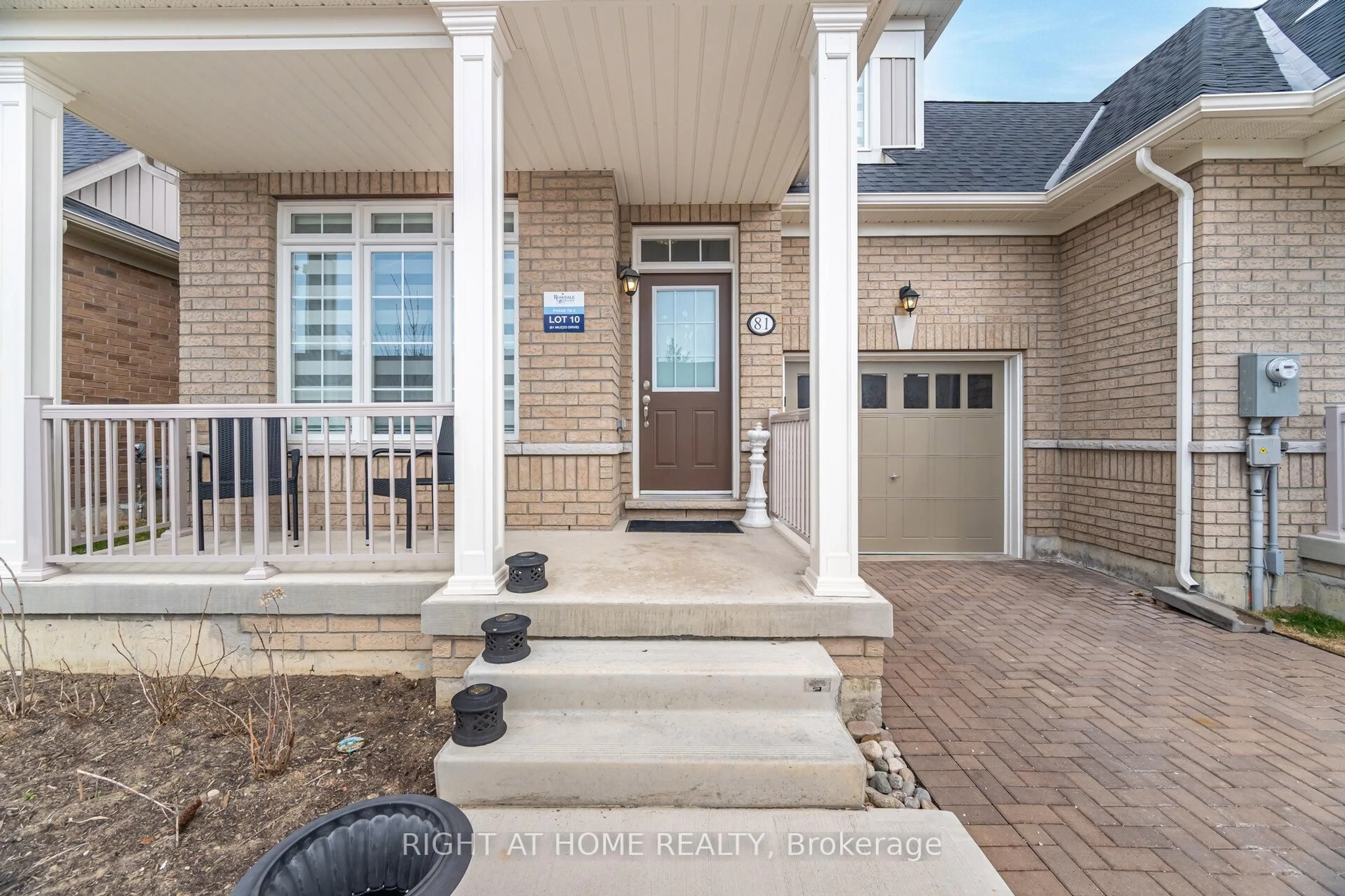 Home with brick exterior material, street for 81 Muzzo Dr, Brampton Ontario L6R 3Y4