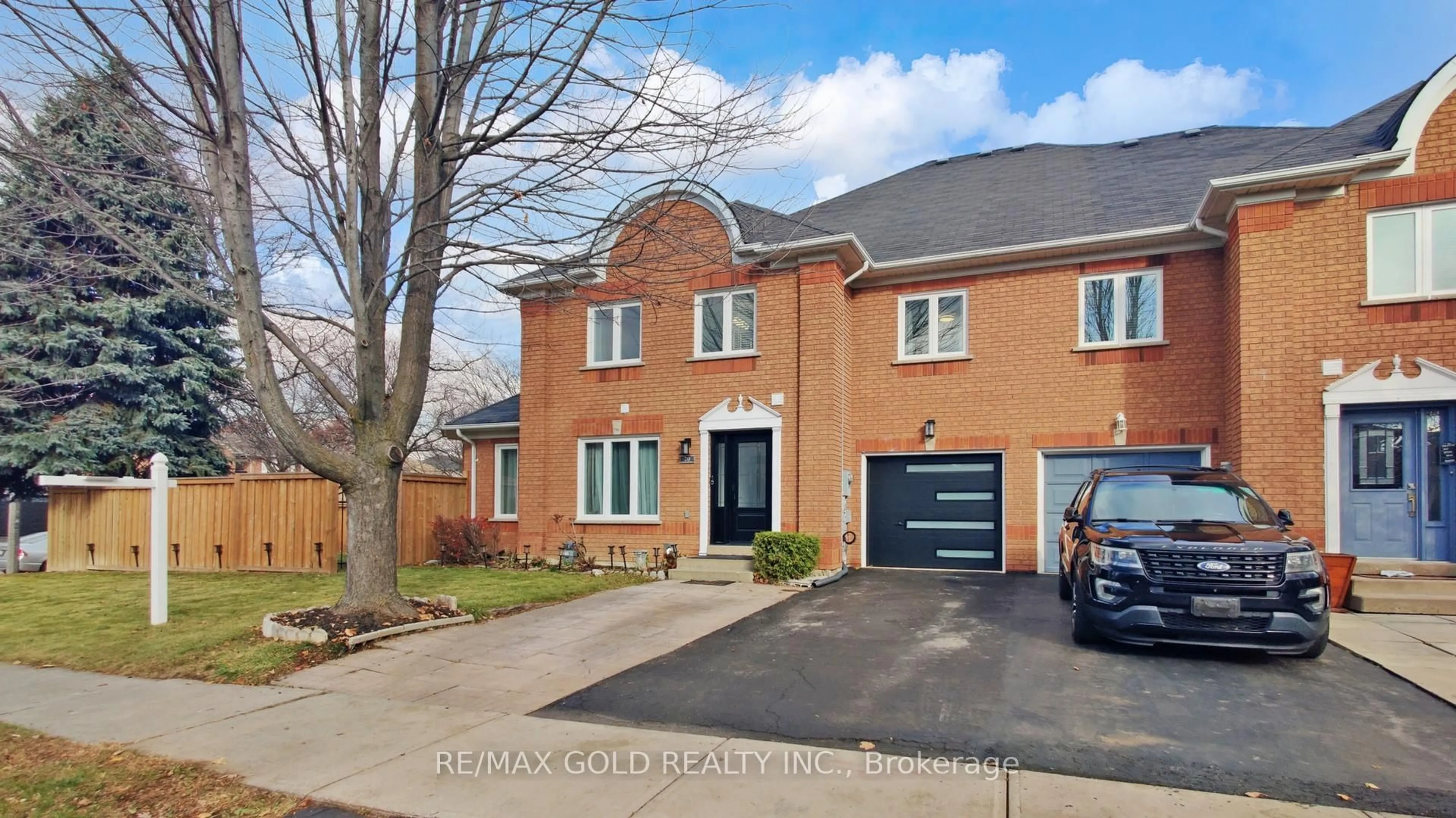 Home with brick exterior material, street for 20 Clover Bloom Rd, Brampton Ontario L6R 1R8