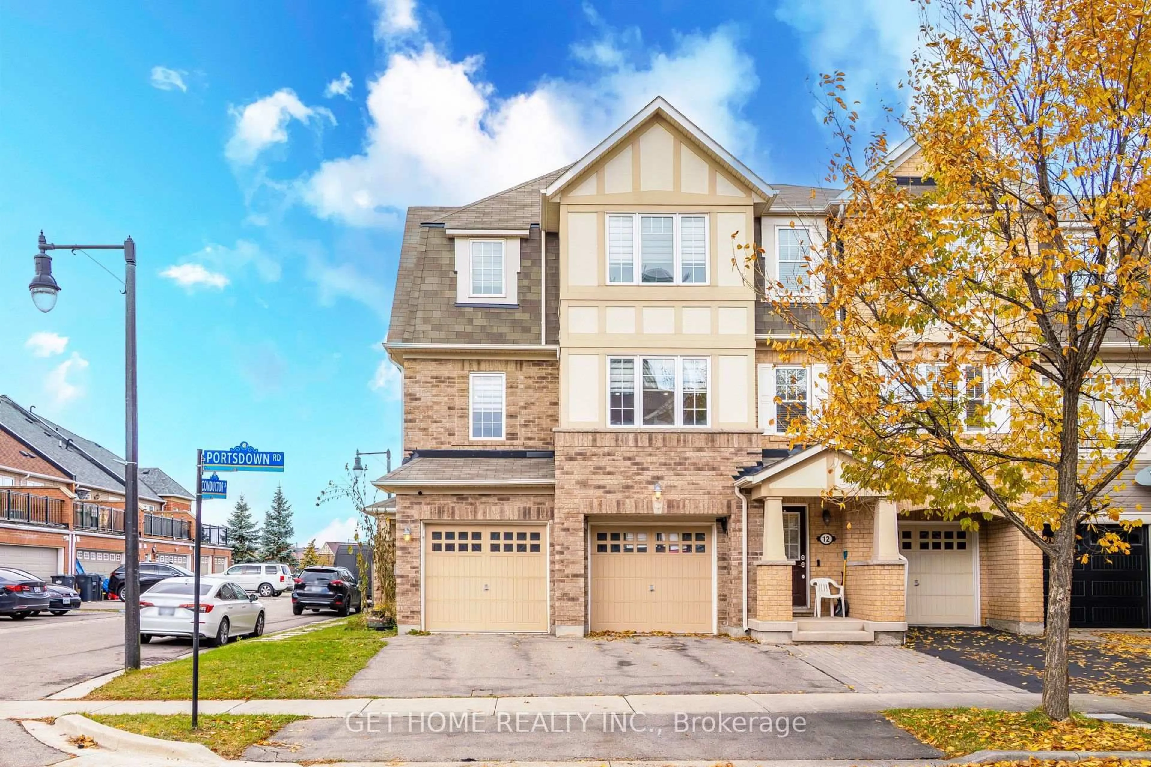 Home with brick exterior material, street for 14 Portsdown Rd, Brampton Ontario L7A 0P8