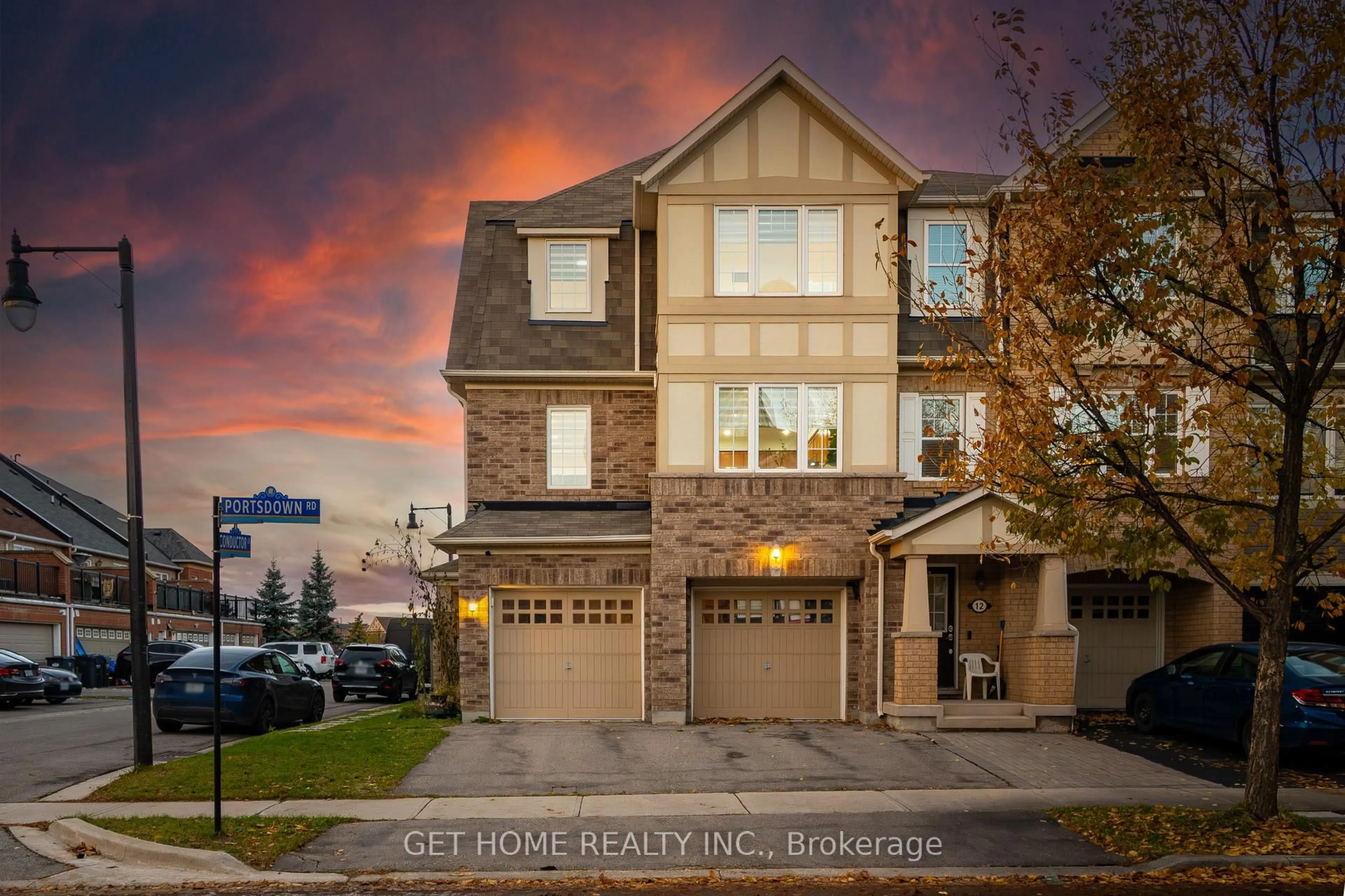 Home with brick exterior material, street for 14 Portsdown Rd, Brampton Ontario L7A 0P8