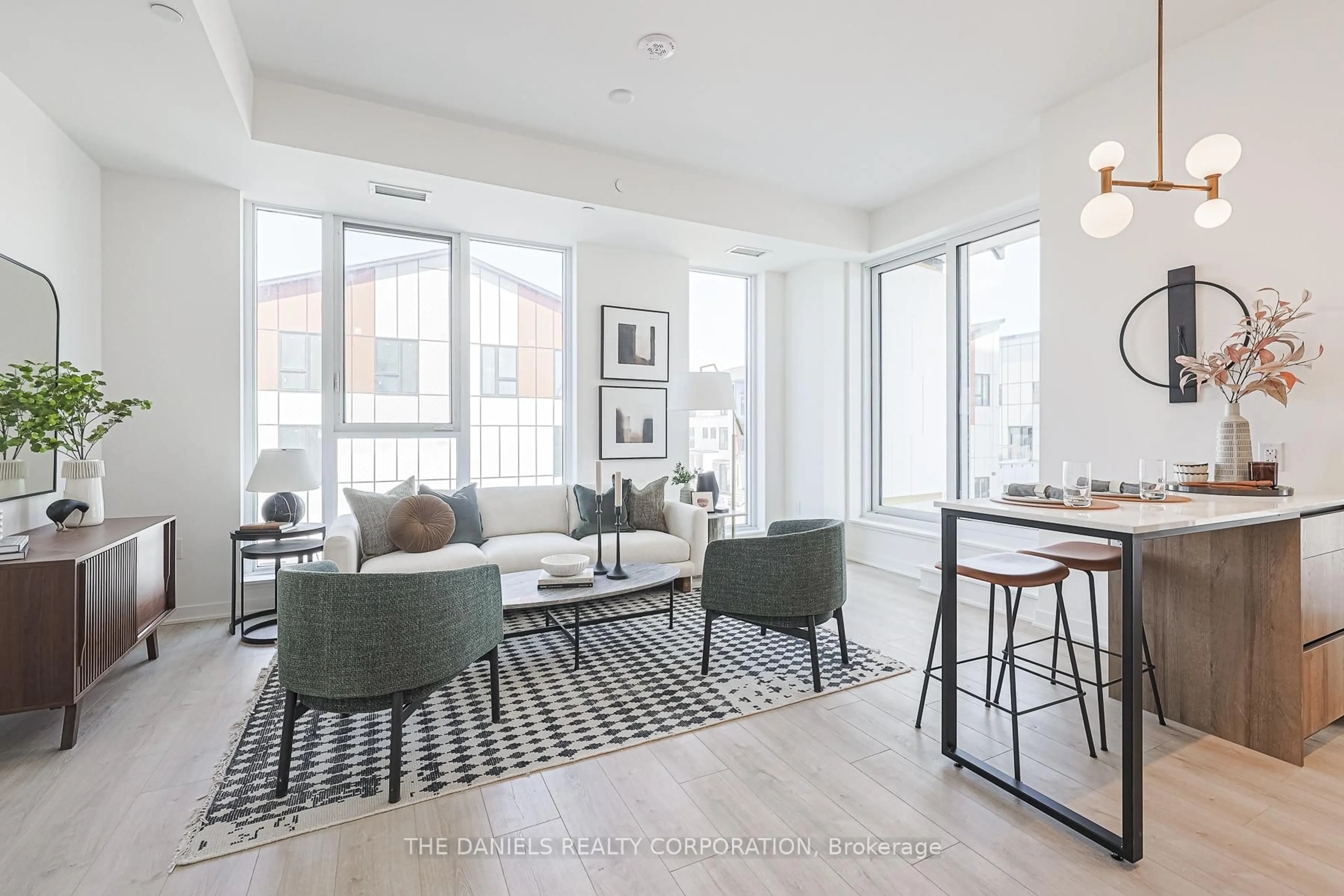 Living room with furniture, unknown for 10 All Nations Dr #205, Brampton Ontario L7A 0H8