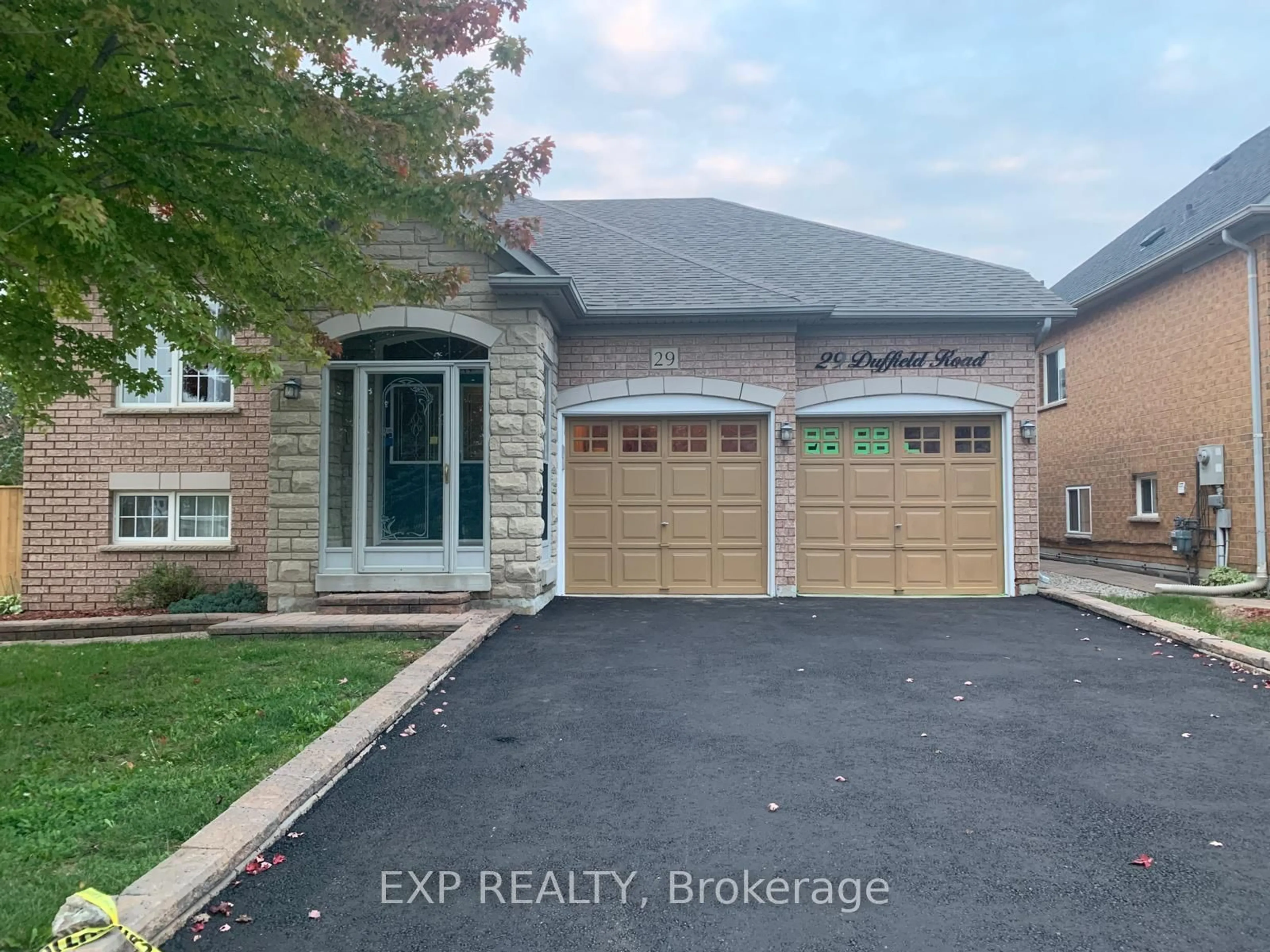 Home with brick exterior material, street for 29 Duffield Rd, Brampton Ontario L7A 2P5