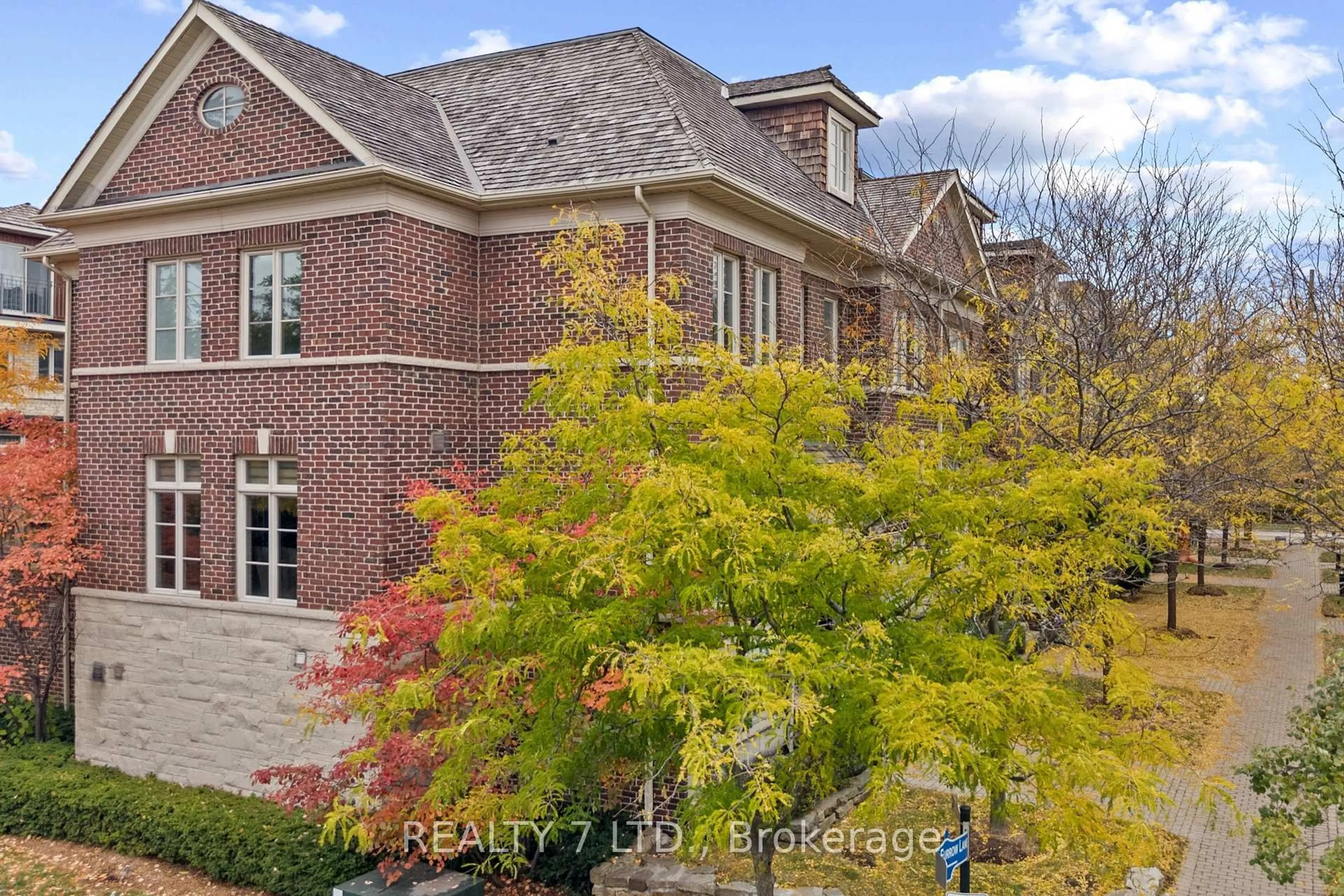 Home with brick exterior material, street for 44 Furrow Lane, Toronto Ontario M8Z 0A3