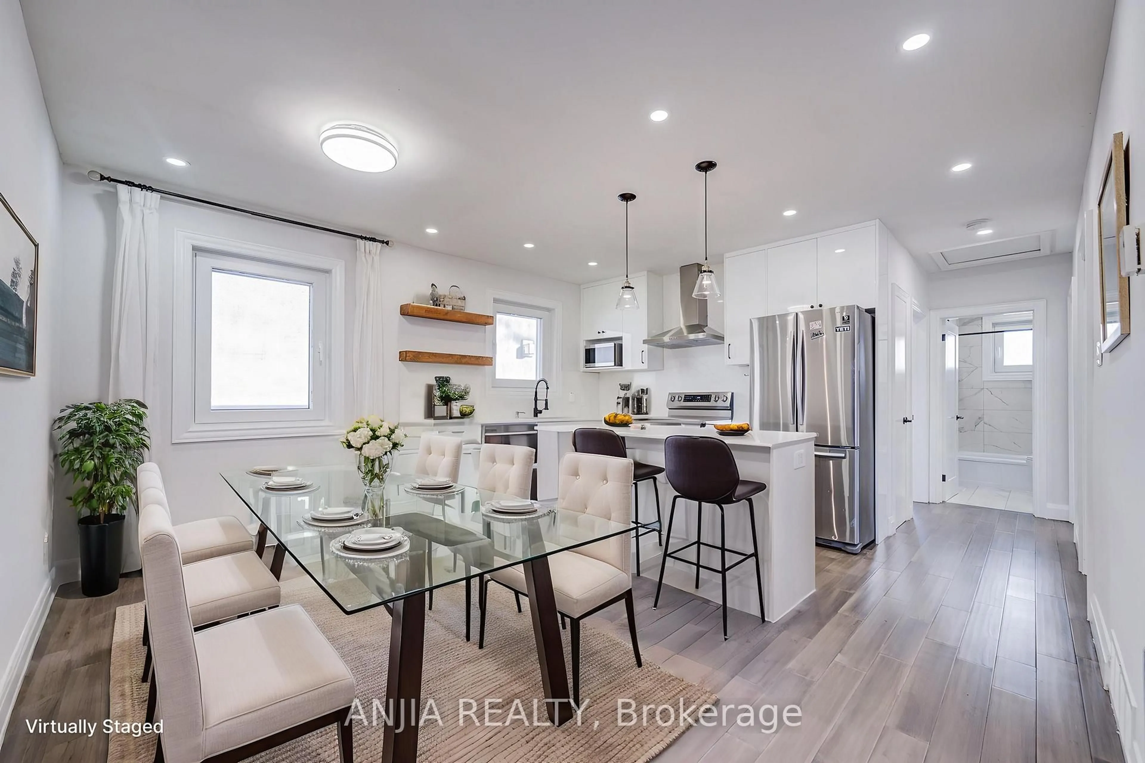 Open concept kitchen, unknown for 203 Van Dusen Blvd, Toronto Ontario M8Z 3H7