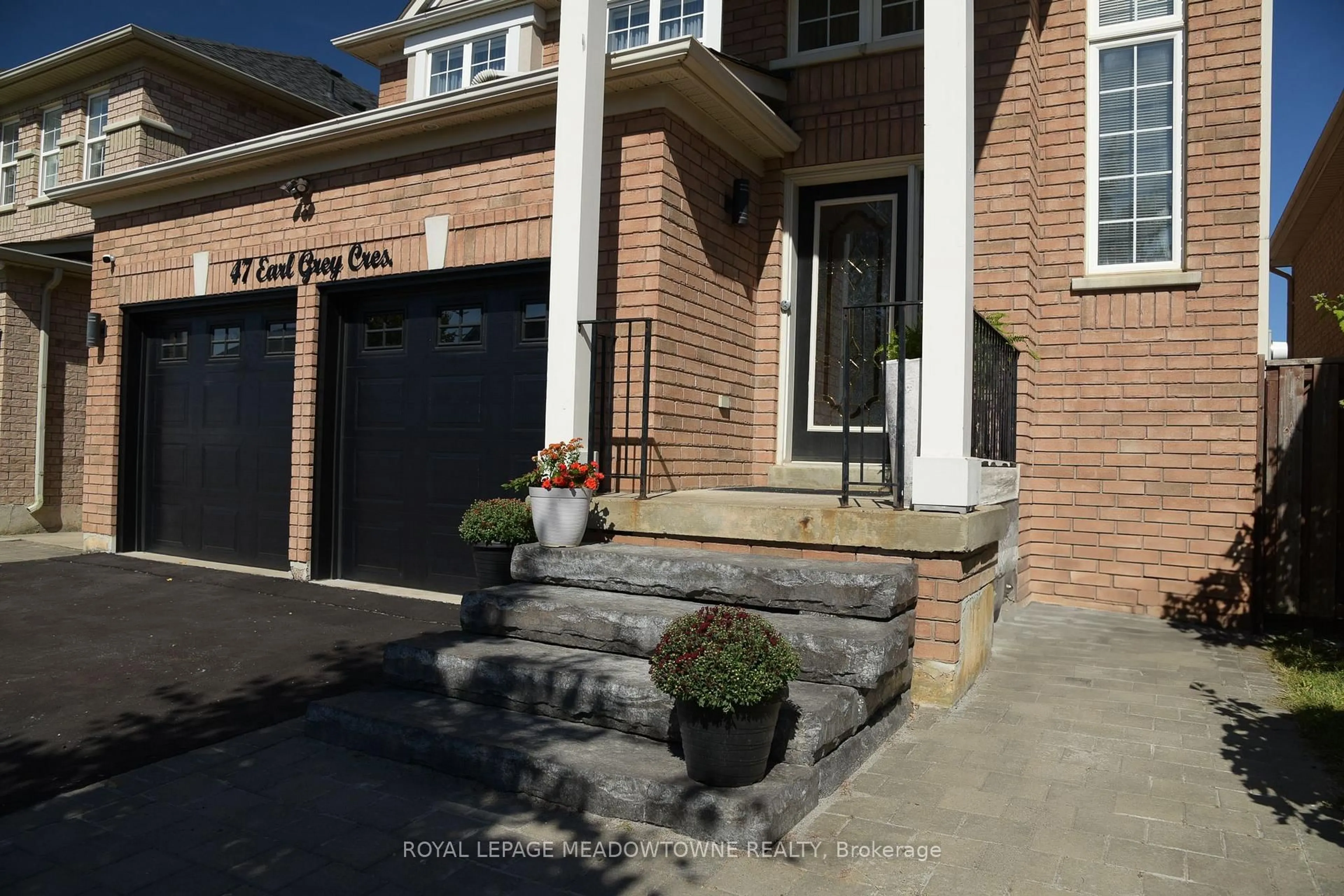 Home with brick exterior material, street for 47 Earl Grey Cres, Brampton Ontario L7A 2L2
