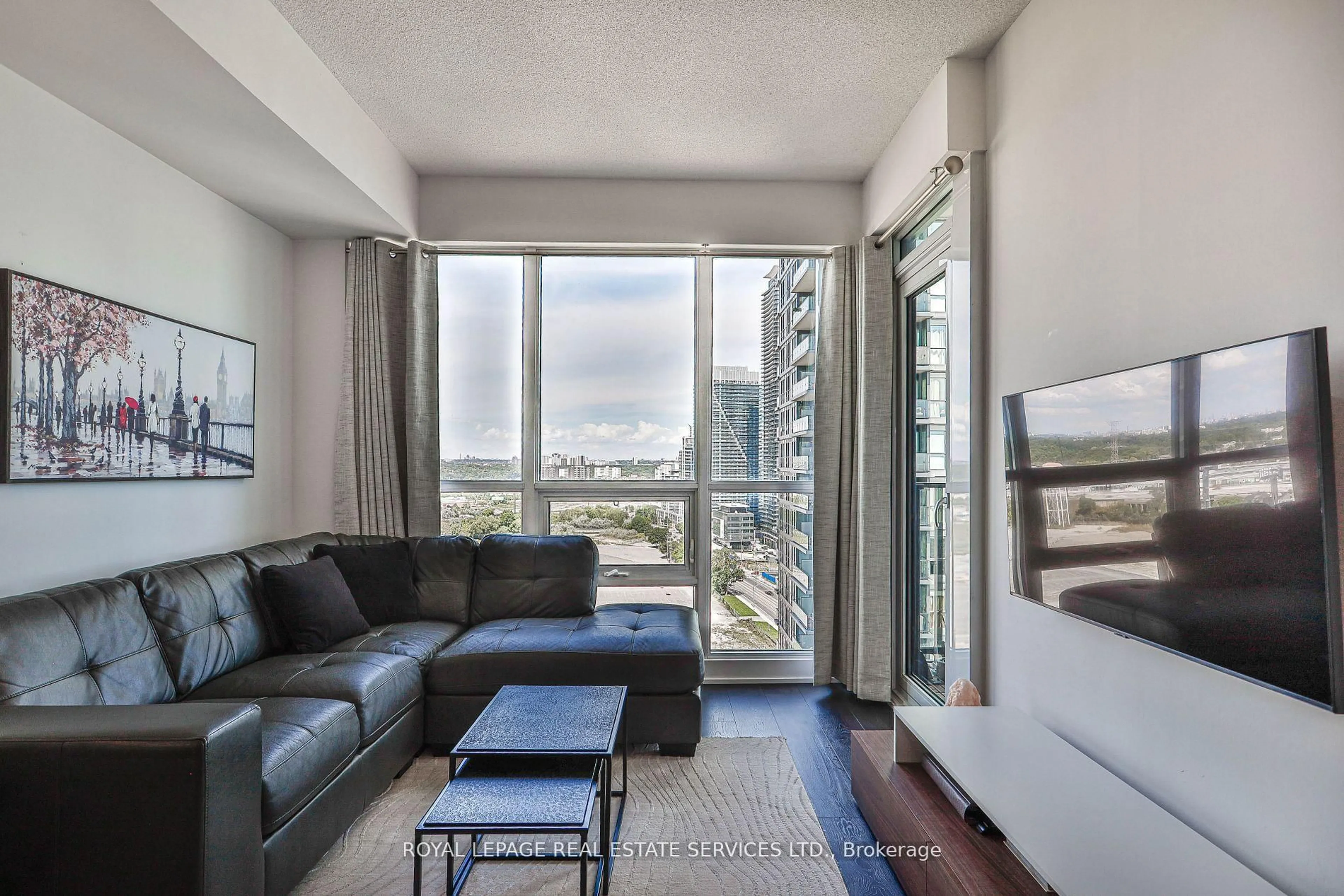 Living room with furniture, unknown for 2212 Lake Shore Blvd #2310, Toronto Ontario M8V 0C2