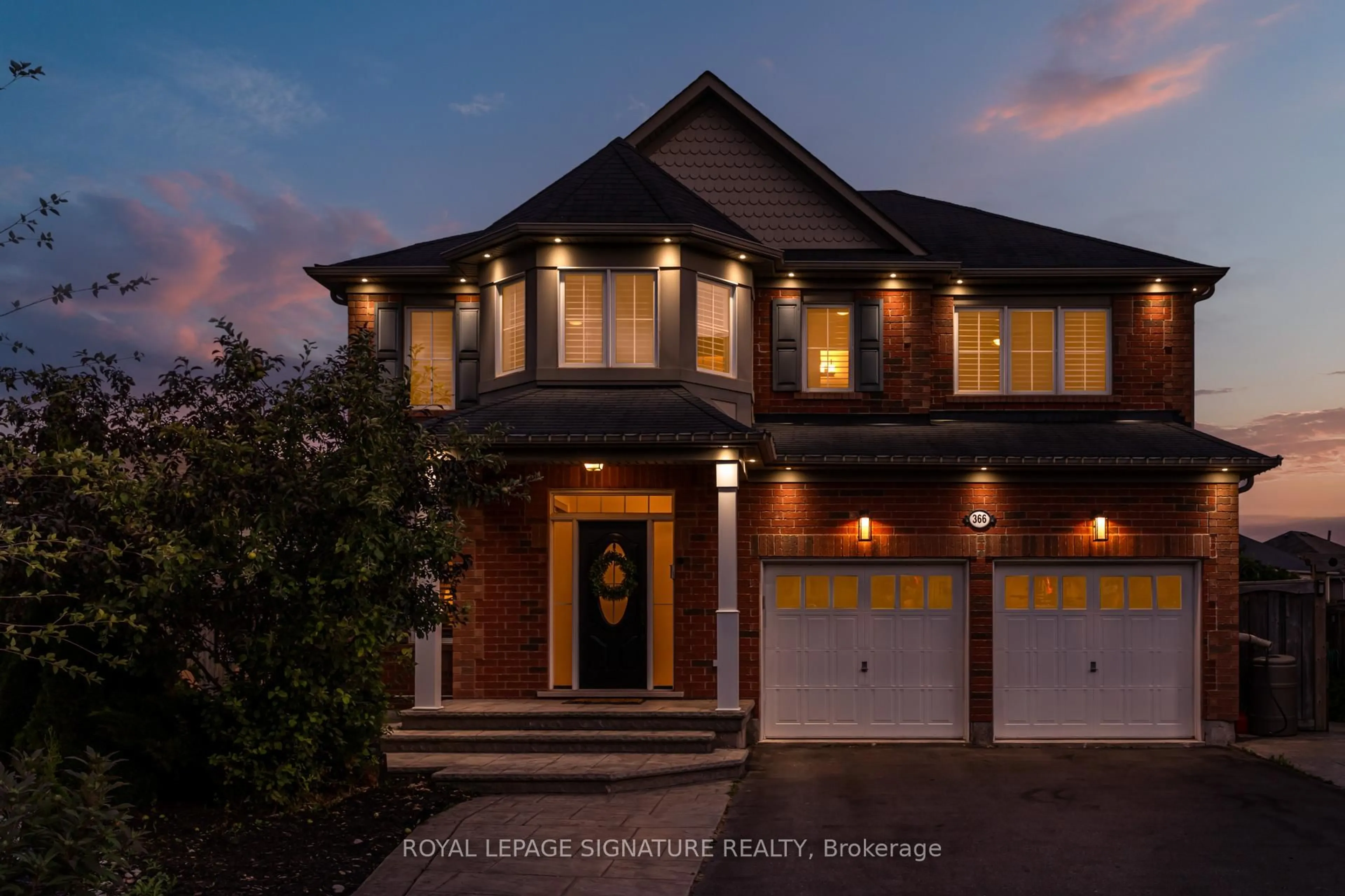 Home with brick exterior material, mountain view for 366 Cochrane Terr, Milton Ontario L9T 8C1