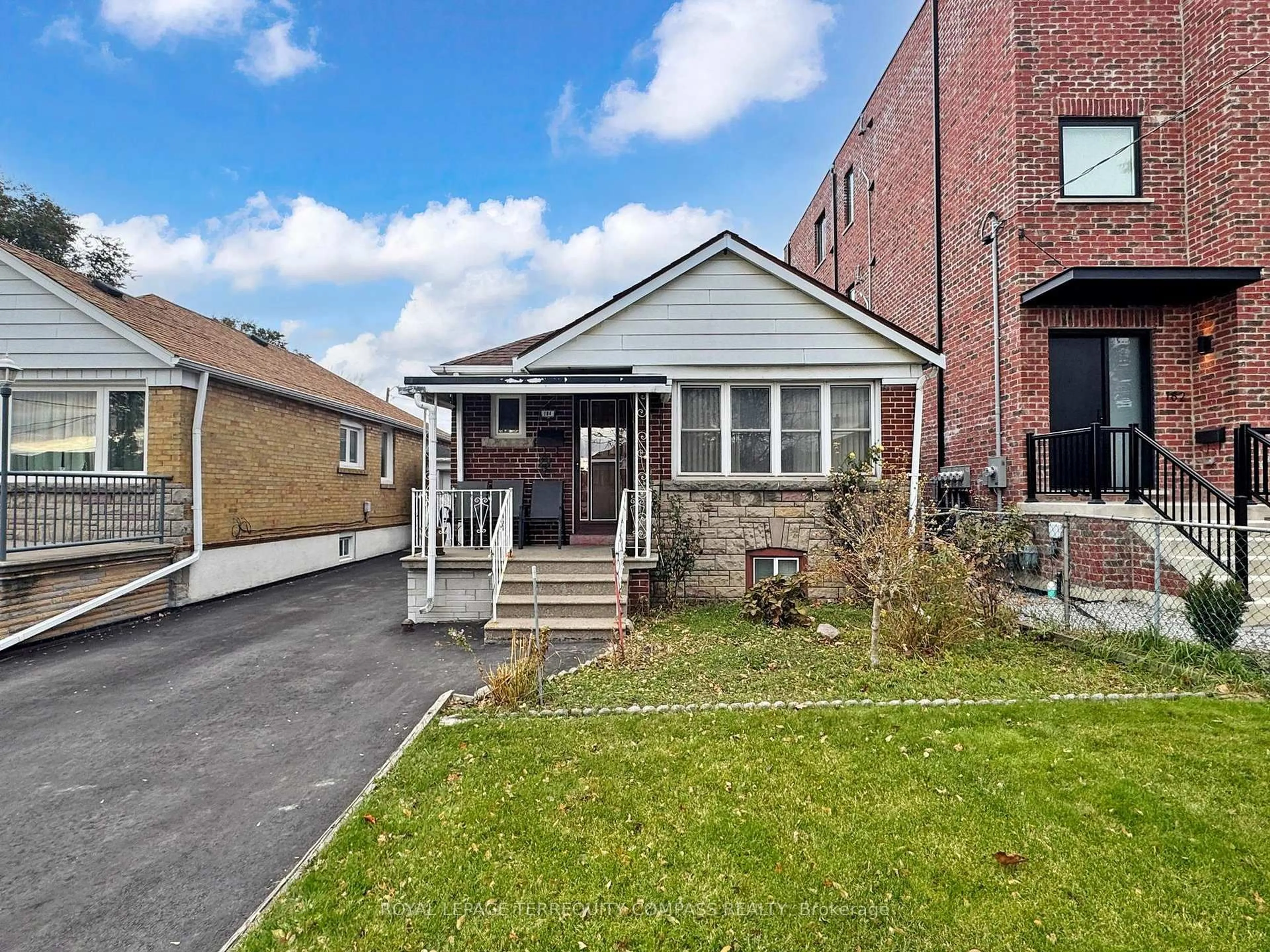 Home with brick exterior material, street for 184 Cameron Ave, Toronto Ontario M6M 1R7