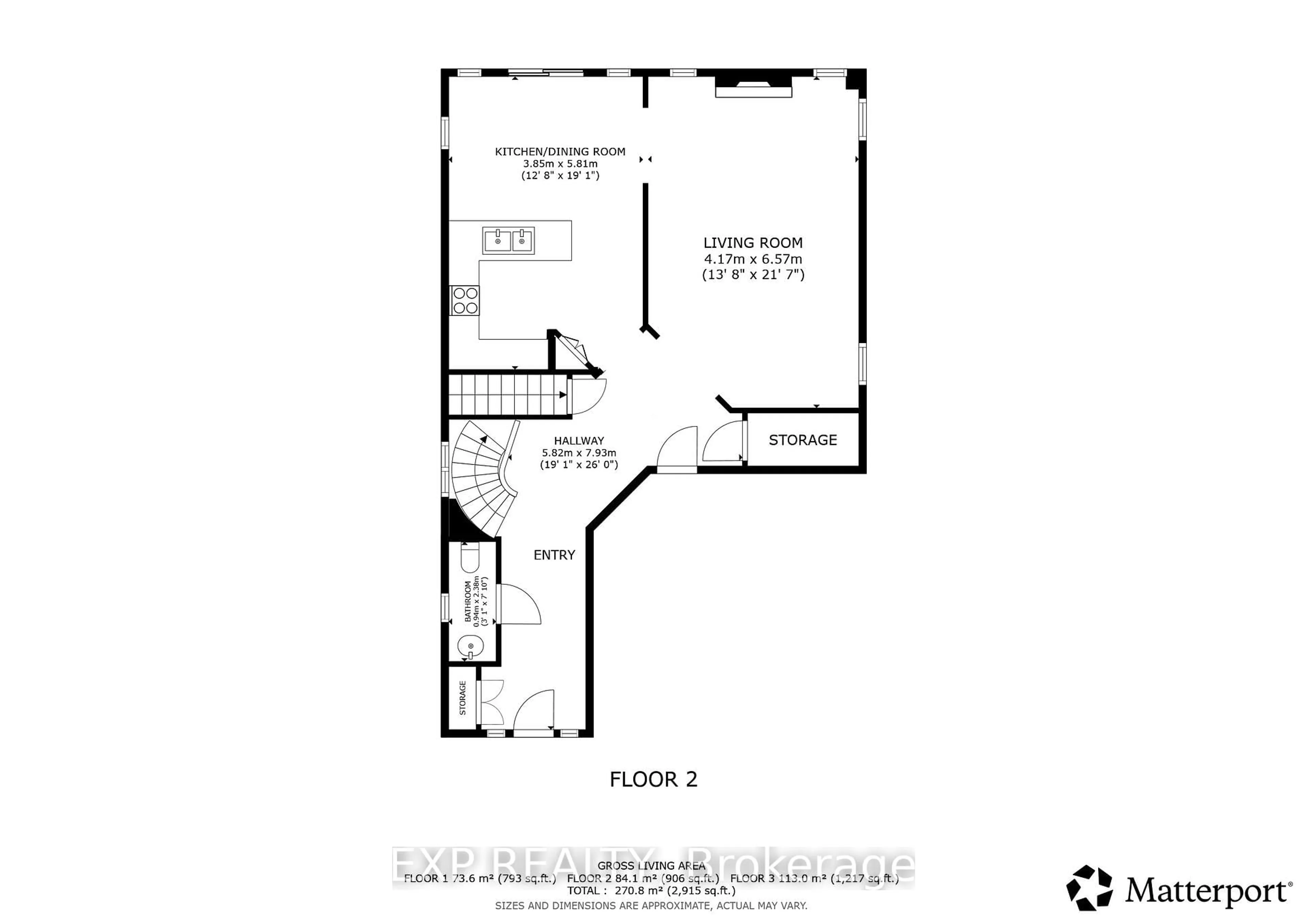 Floor plan for 5612 Blue Spruce Ave, Burlington Ontario L7L 7K2