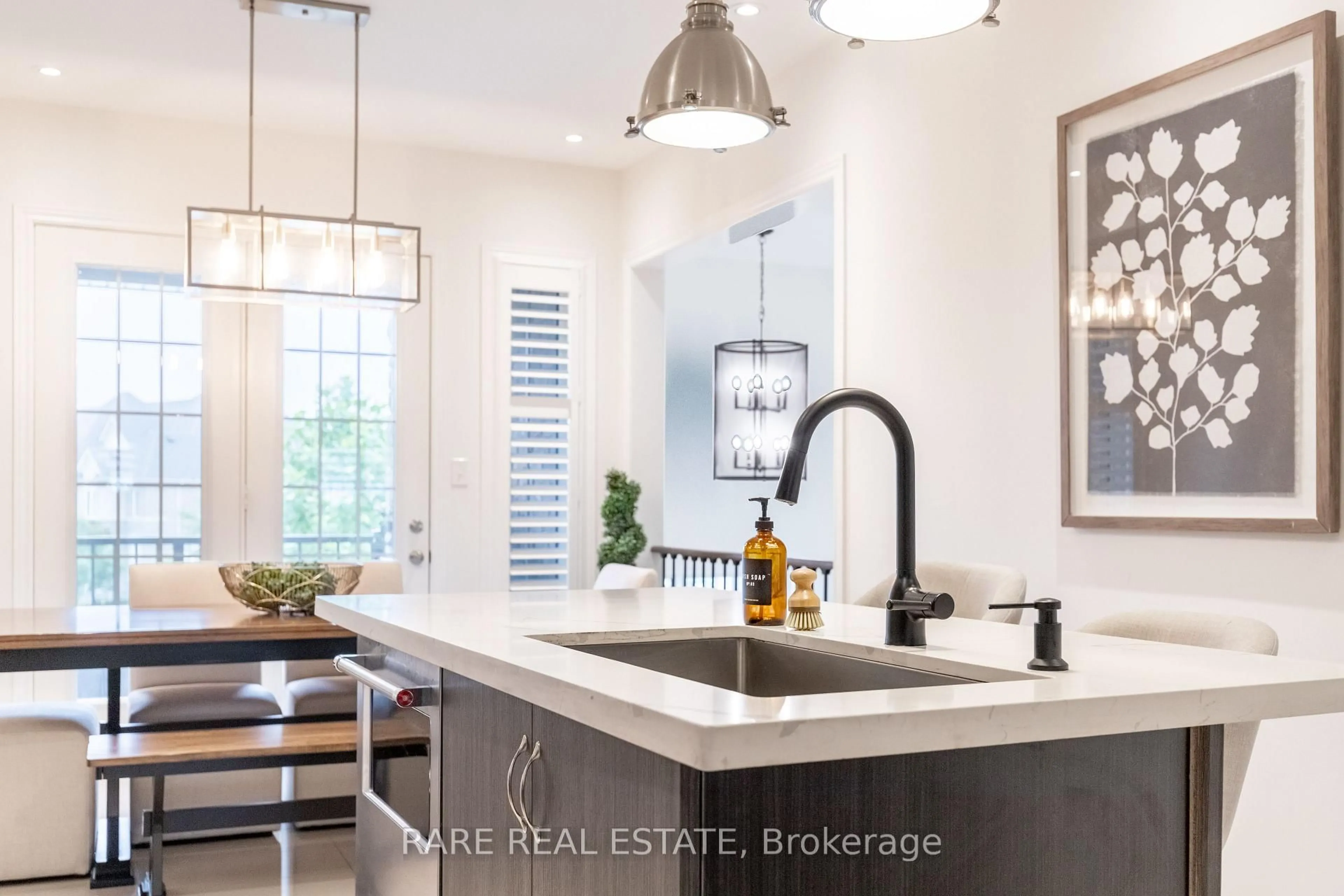 Contemporary kitchen, ceramic/tile floor for 483 Terrace Way, Oakville Ontario L6M 1N5