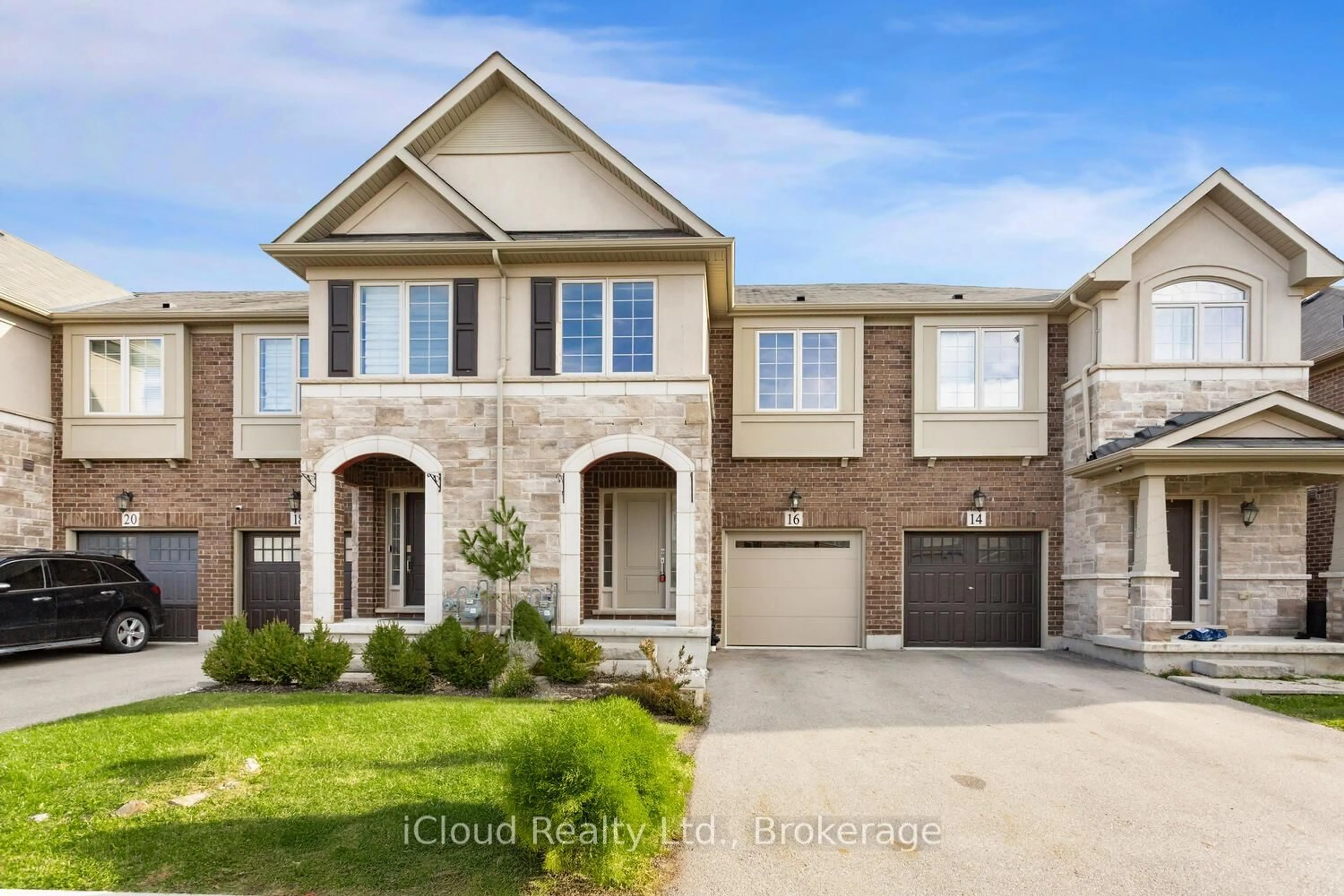 Home with brick exterior material, street for 16 Heaven Cres, Milton Ontario L9T 7K4