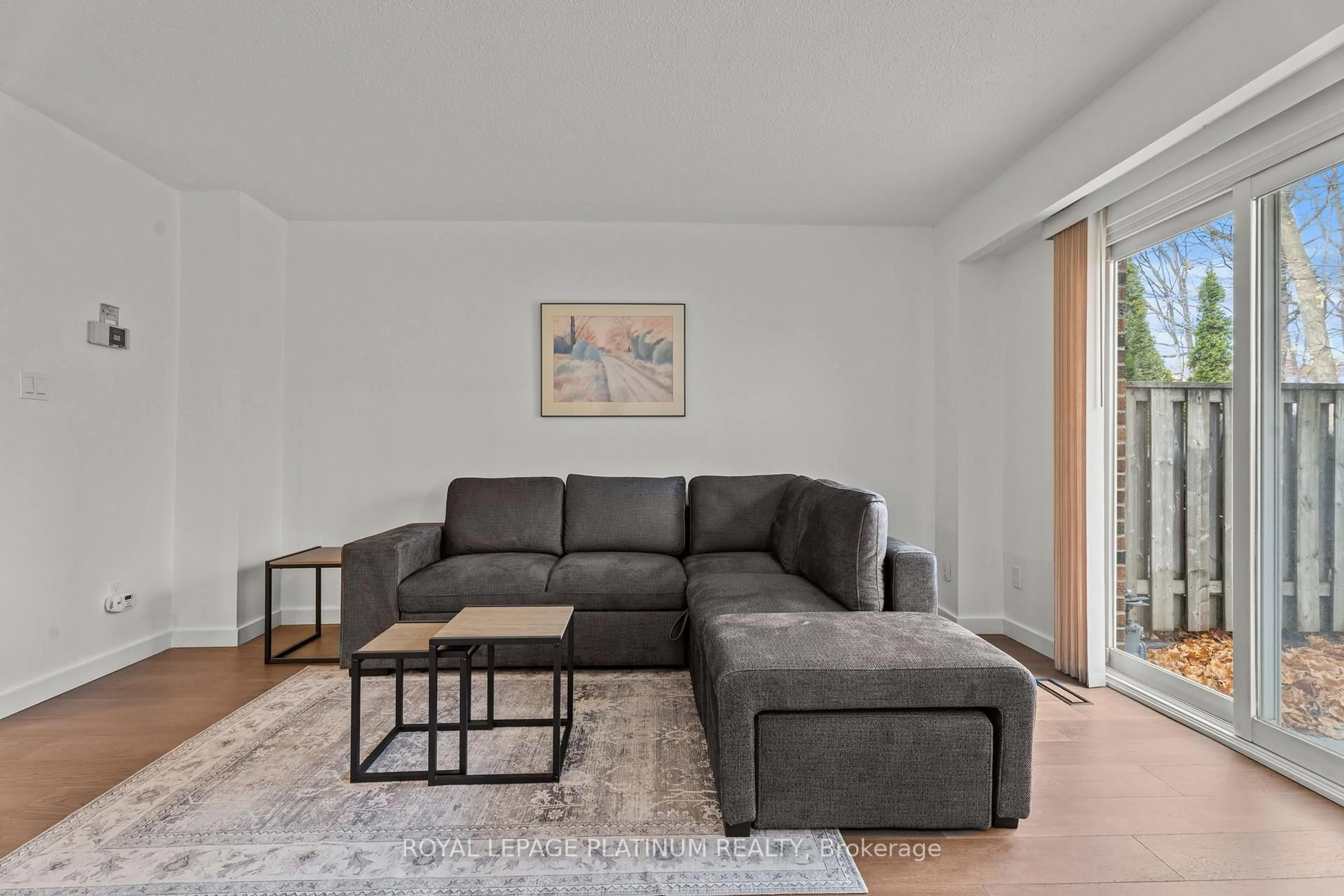 Living room with furniture, unknown for 2120 Rathburn Rd #43, Mississauga Ontario L4W 2S8