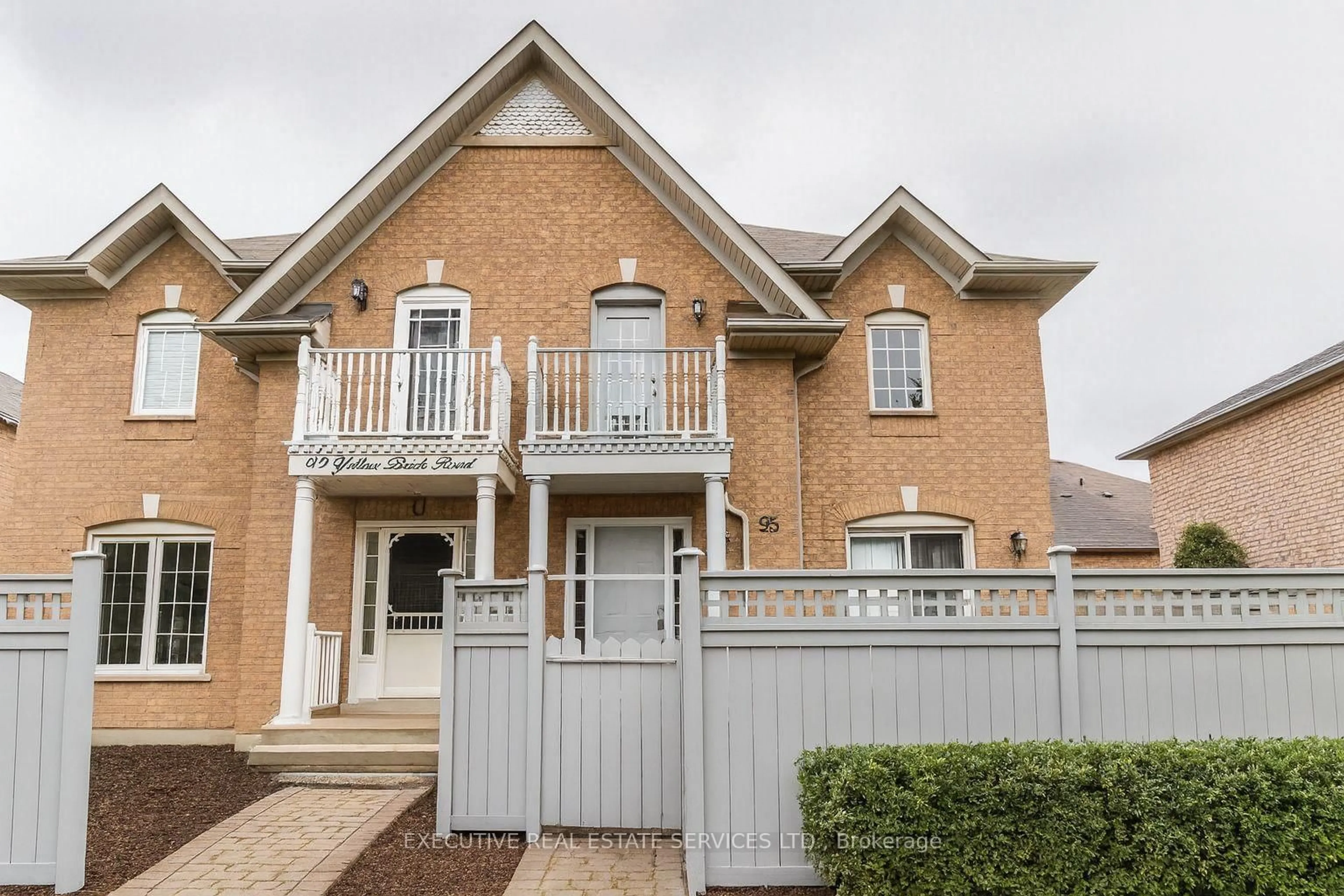 Home with brick exterior material, street for 95 Yellow Brick Rd, Brampton Ontario L6V 4K7