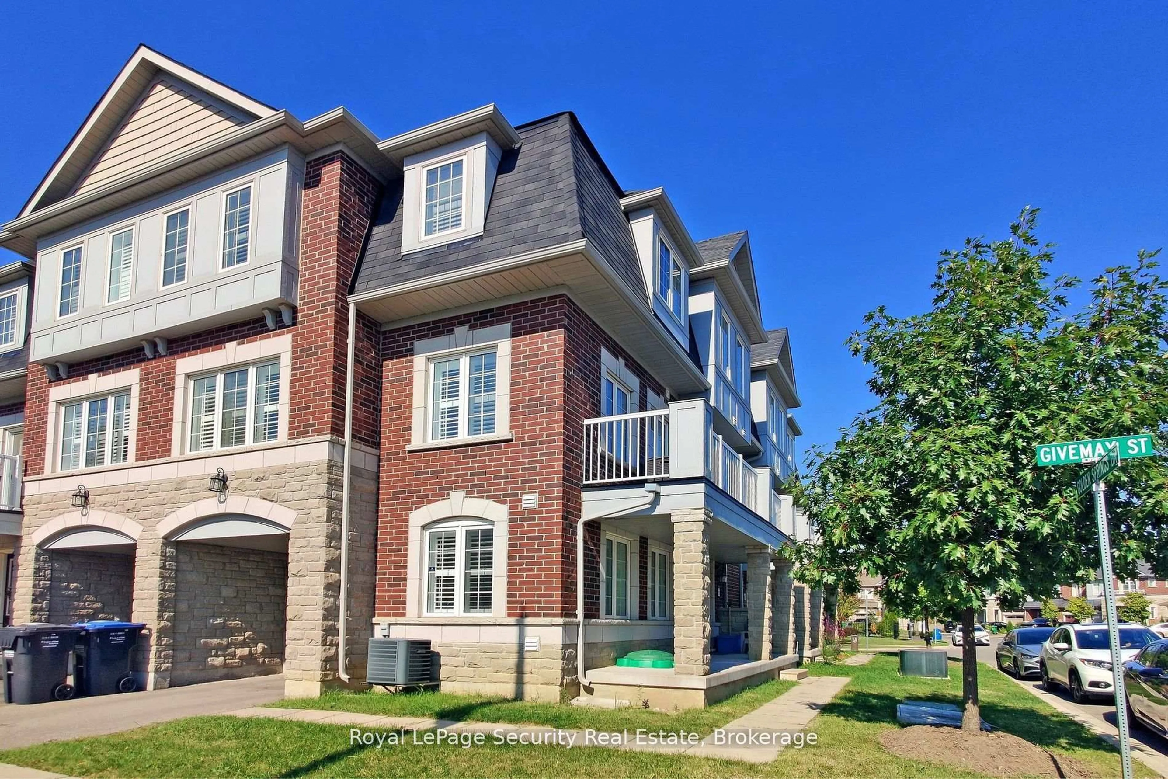 Home with brick exterior material, building for 55 Golden Springs Dr, Brampton Ontario L7A 0C7