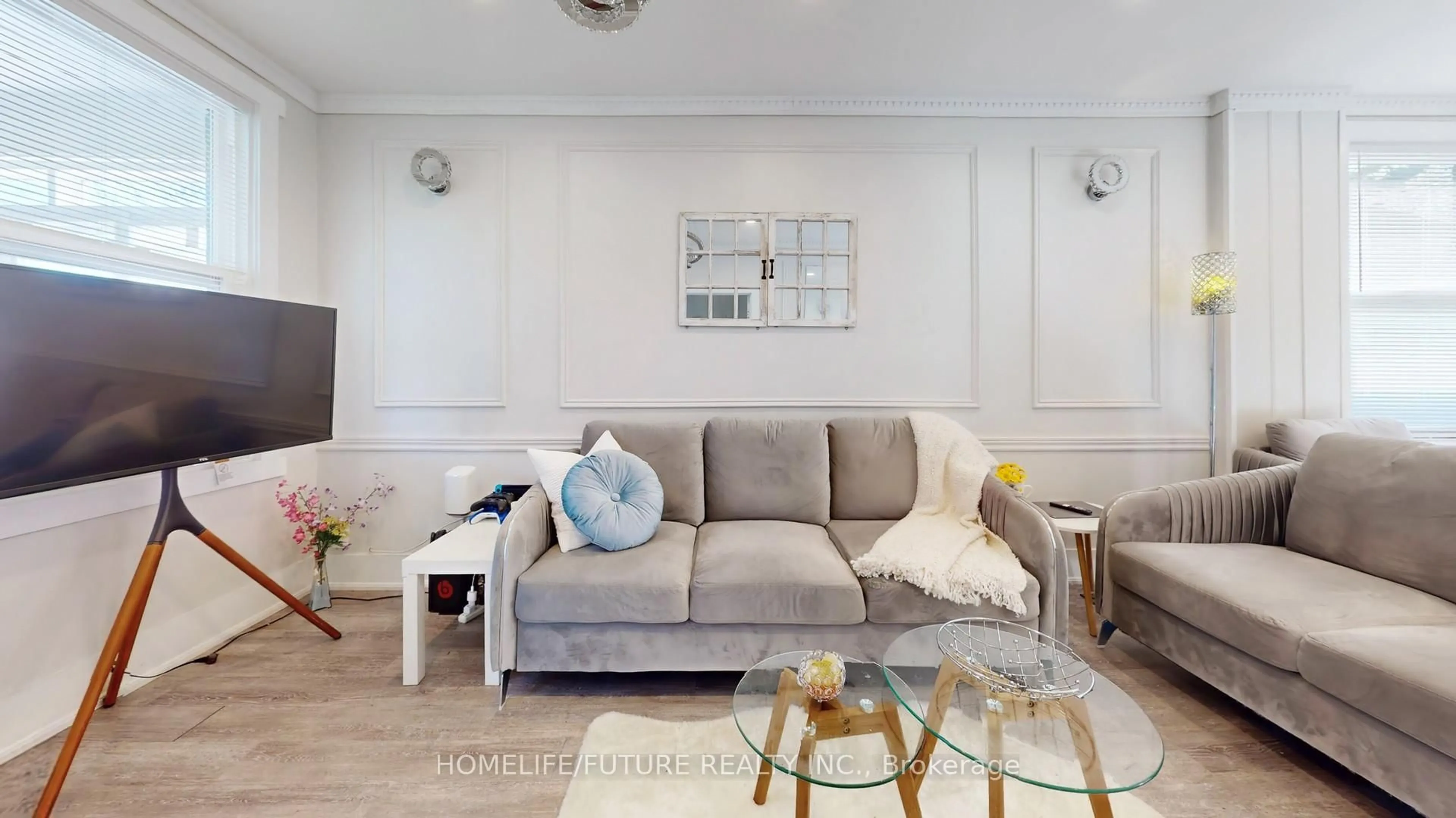 Living room with furniture, unknown for 82 Heman St, Toronto Ontario M8V 1X5