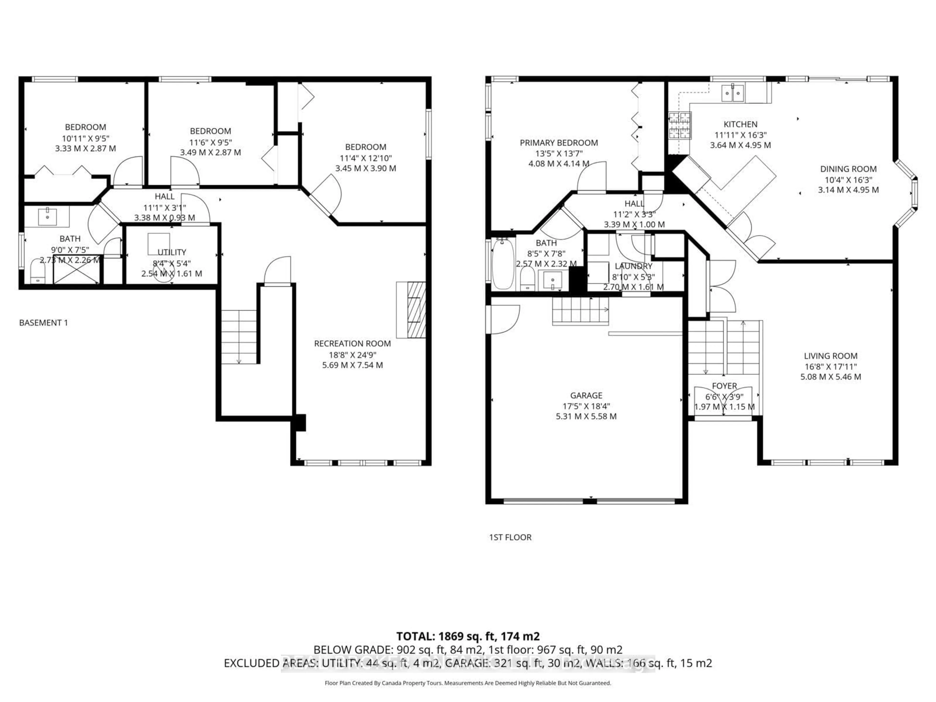 Floor plan for 2 Janet Crt, Halton Hills Ontario L7G 5N7