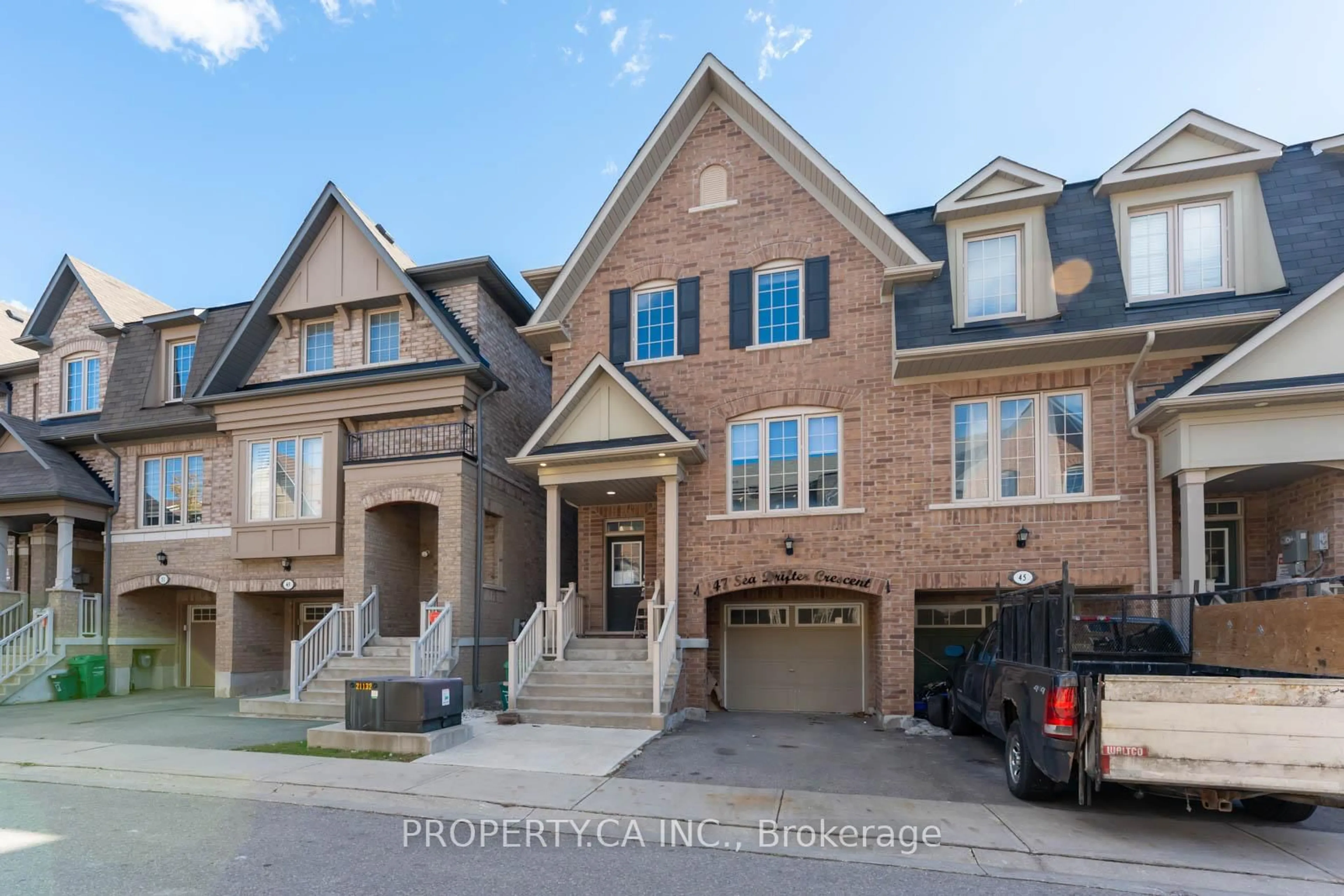 Home with brick exterior material, street for 47 Sea Drifter Cres, Brampton Ontario L6P 2S1