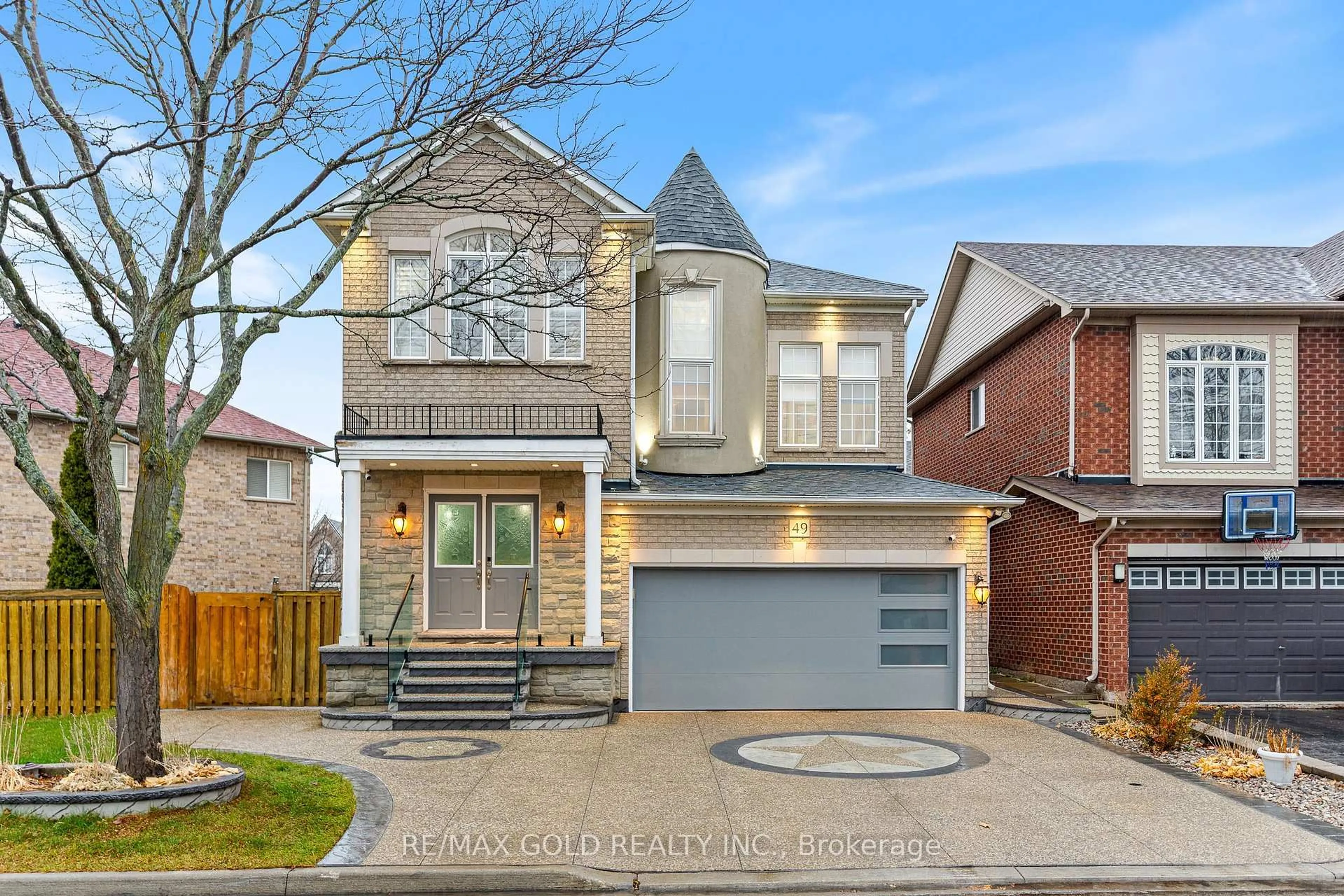Home with brick exterior material, street for 49 Sedgewick Circ, Brampton Ontario L7A 2P5