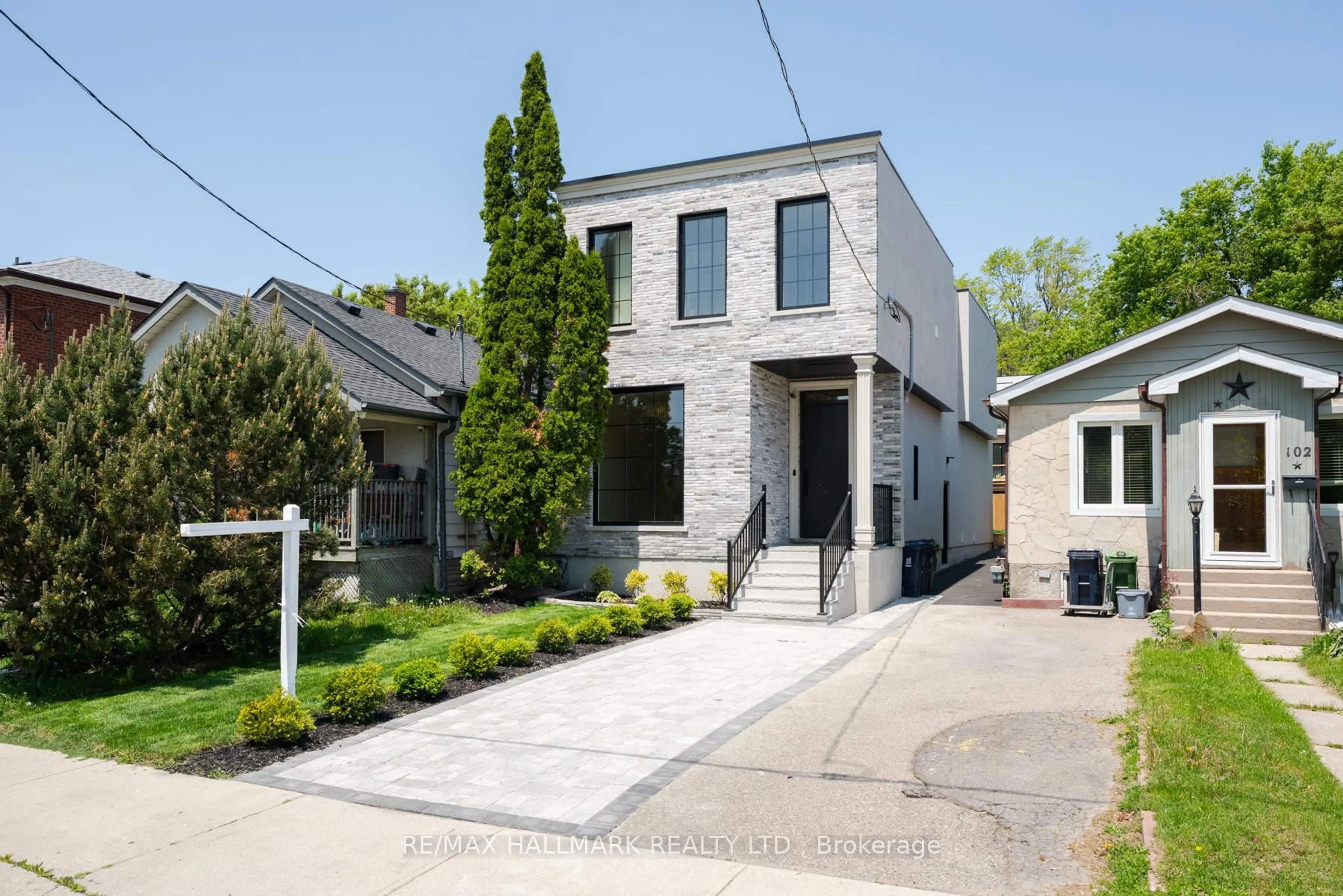 Home with brick exterior material, street for 104 Newcastle St, Toronto Ontario M8Z 1C8