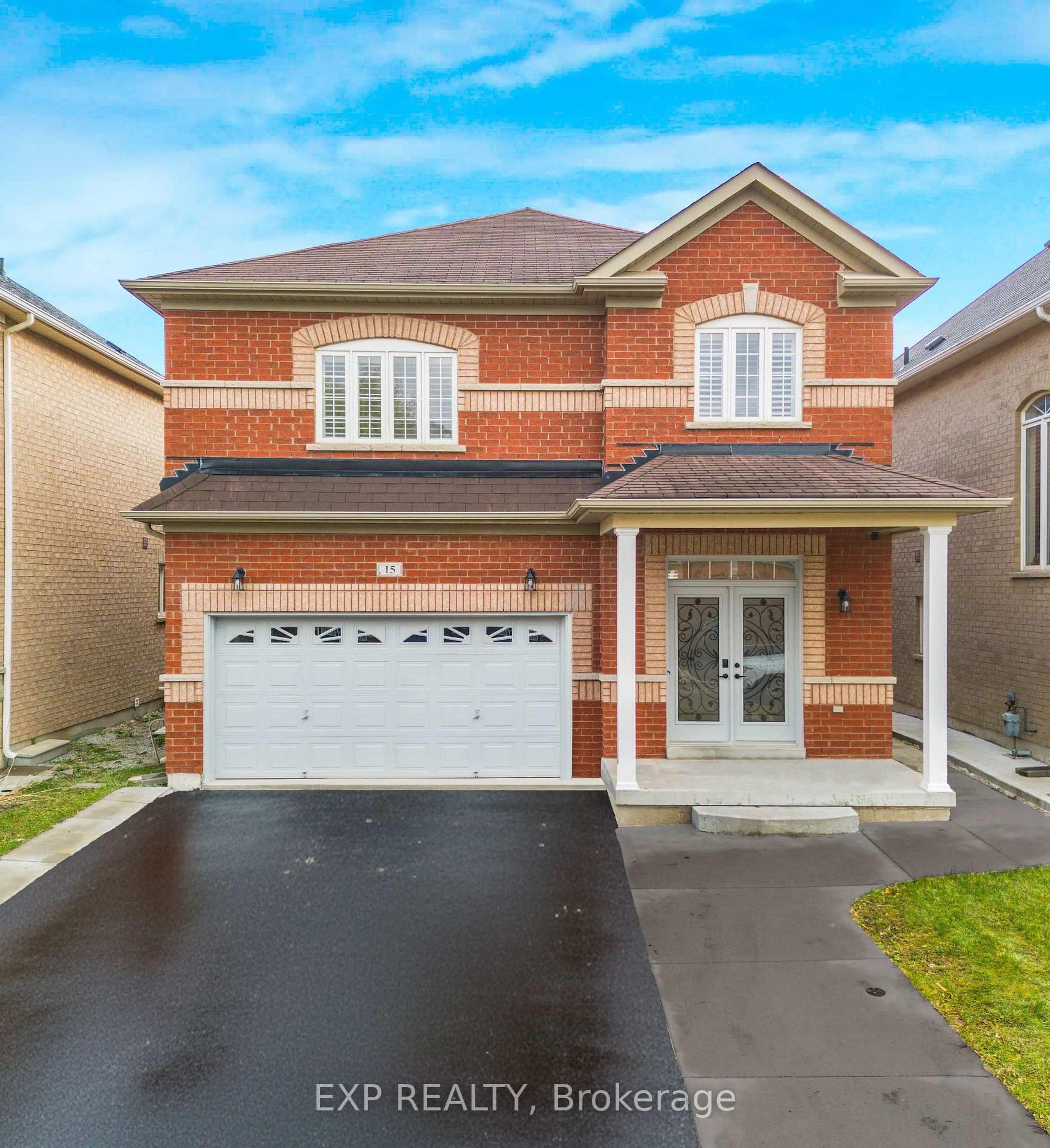 Home with brick exterior material, street for 15 Freesia Rd, Brampton Ontario L7A 0L6