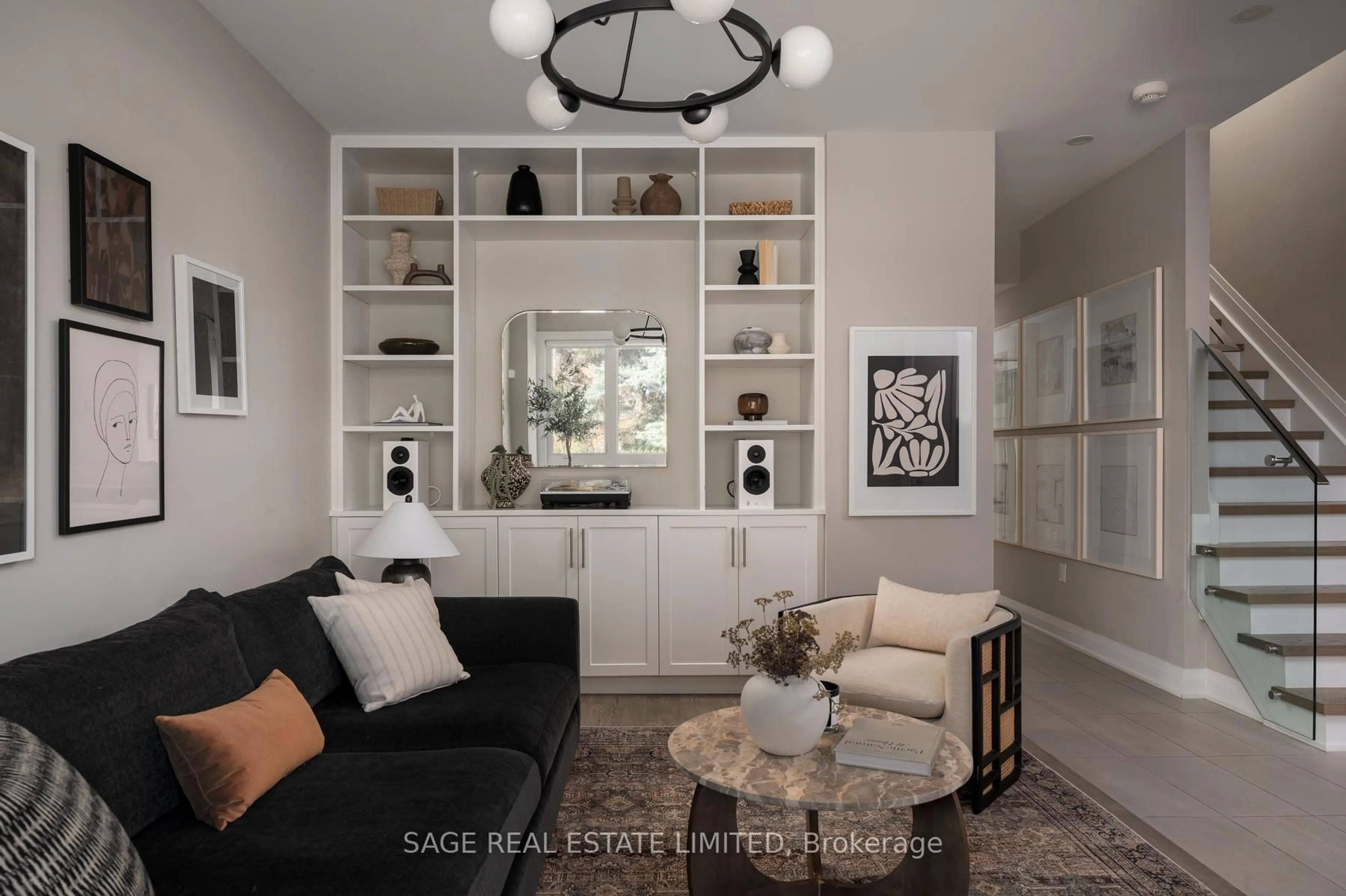 Living room with furniture, unknown for 101 Beaver Ave, Toronto Ontario M6H 2G3