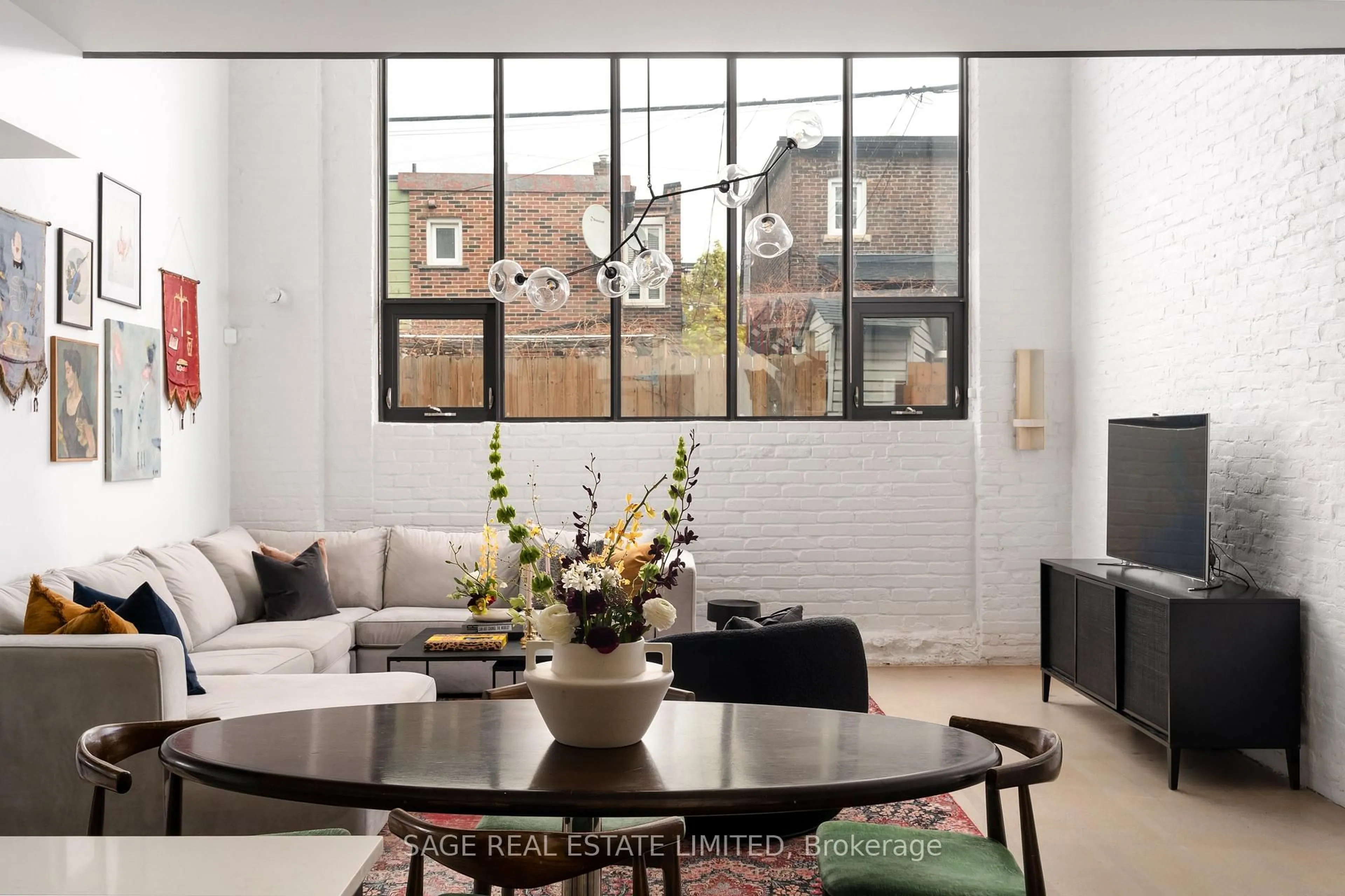 Living room with furniture, unknown for 50 Bartlett Ave #10, Toronto Ontario M6H 3E6