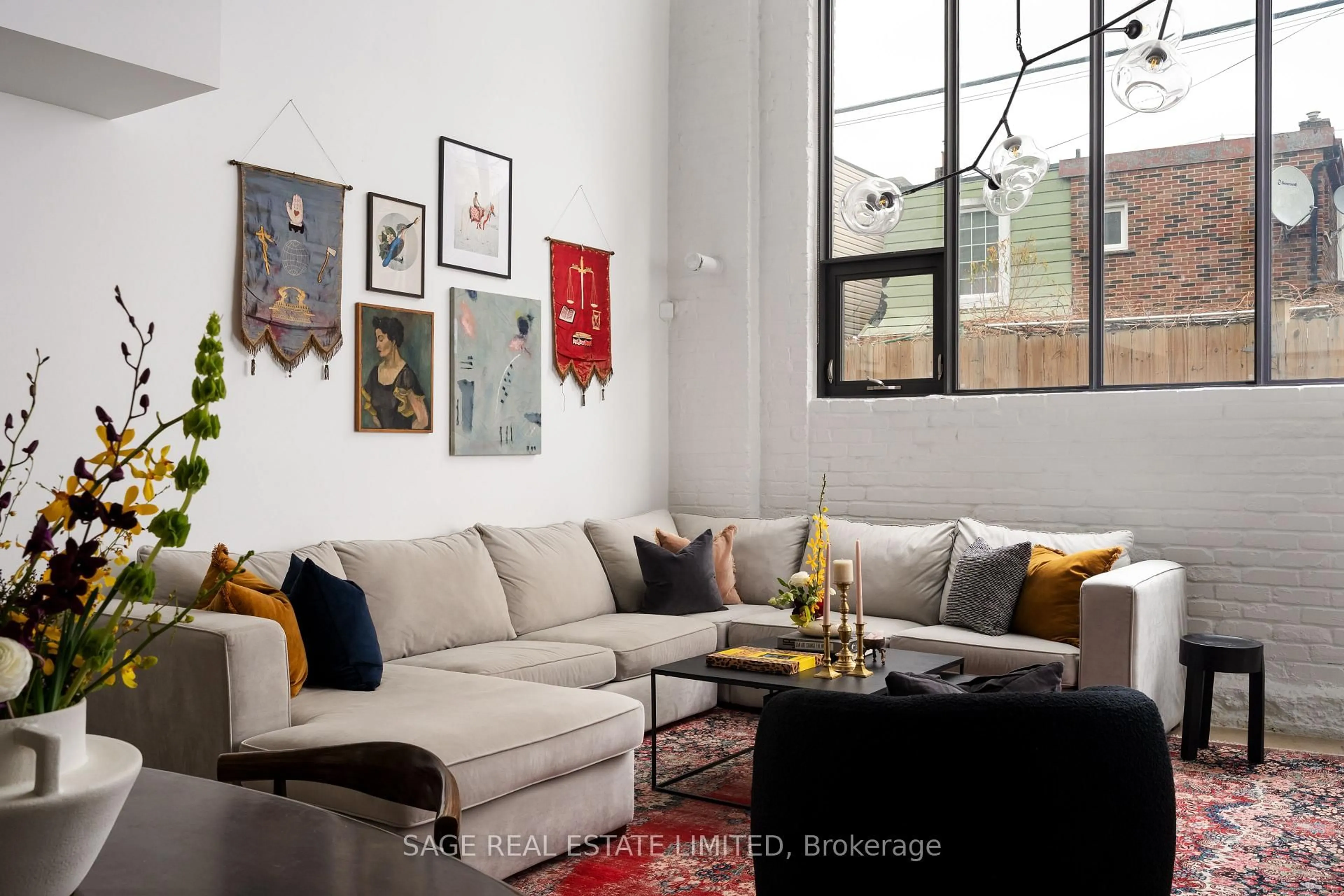 Living room with furniture, unknown for 50 Bartlett Ave #10, Toronto Ontario M6H 3E6