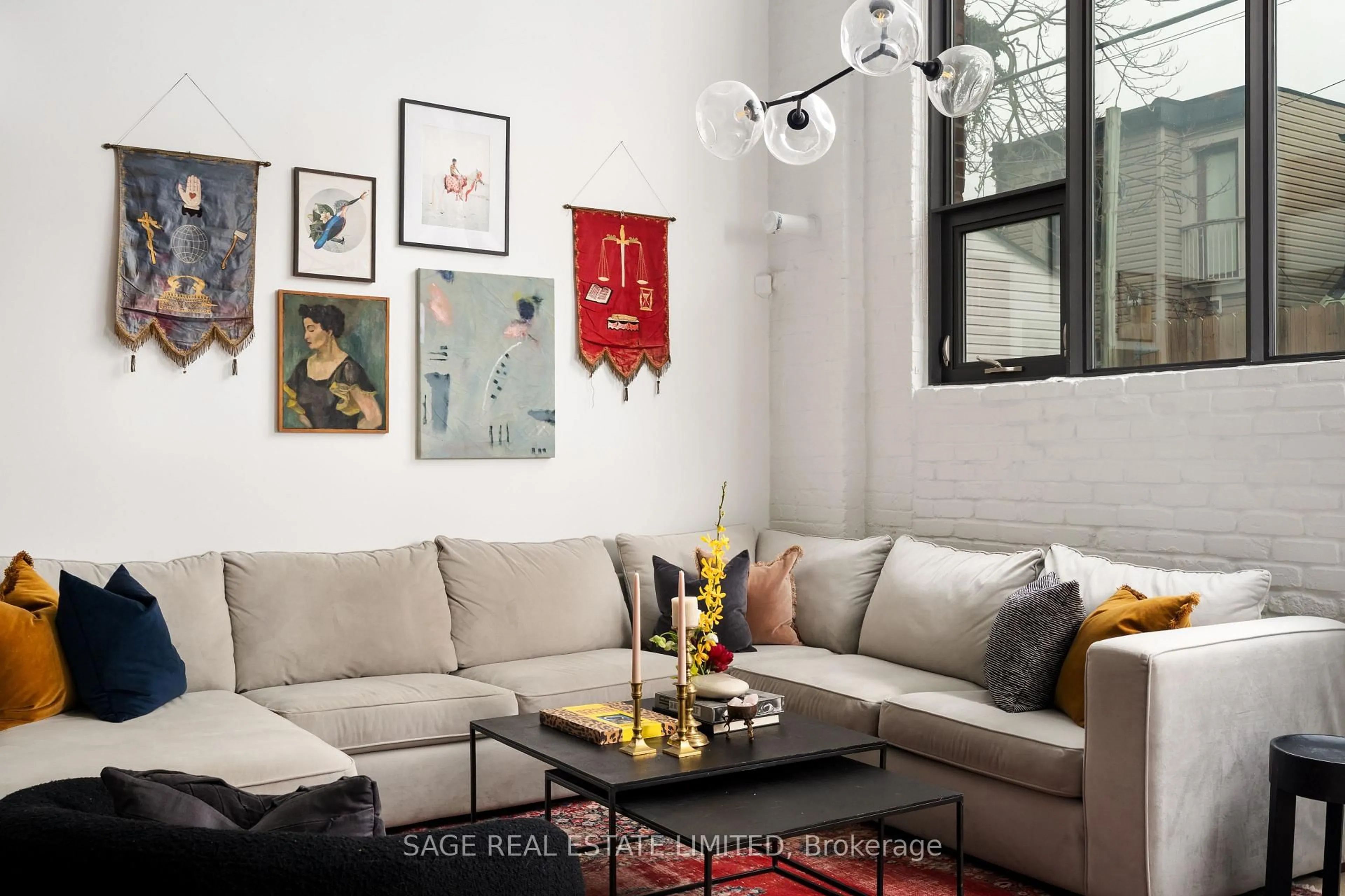 Living room with furniture, unknown for 50 Bartlett Ave #10, Toronto Ontario M6H 3E6