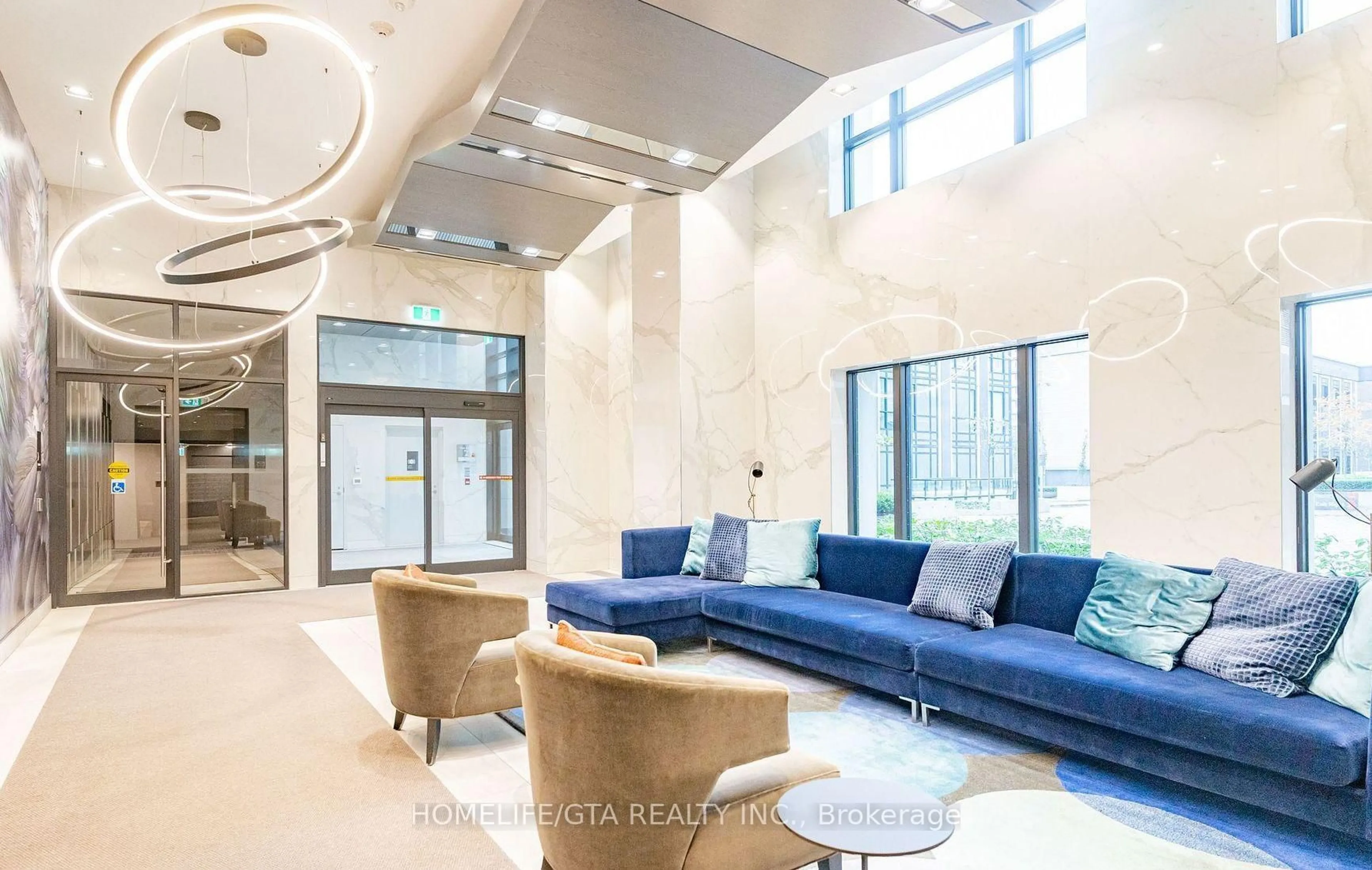 Lobby for 9 Mabelle Ave #1526, Toronto Ontario M9A 0E1