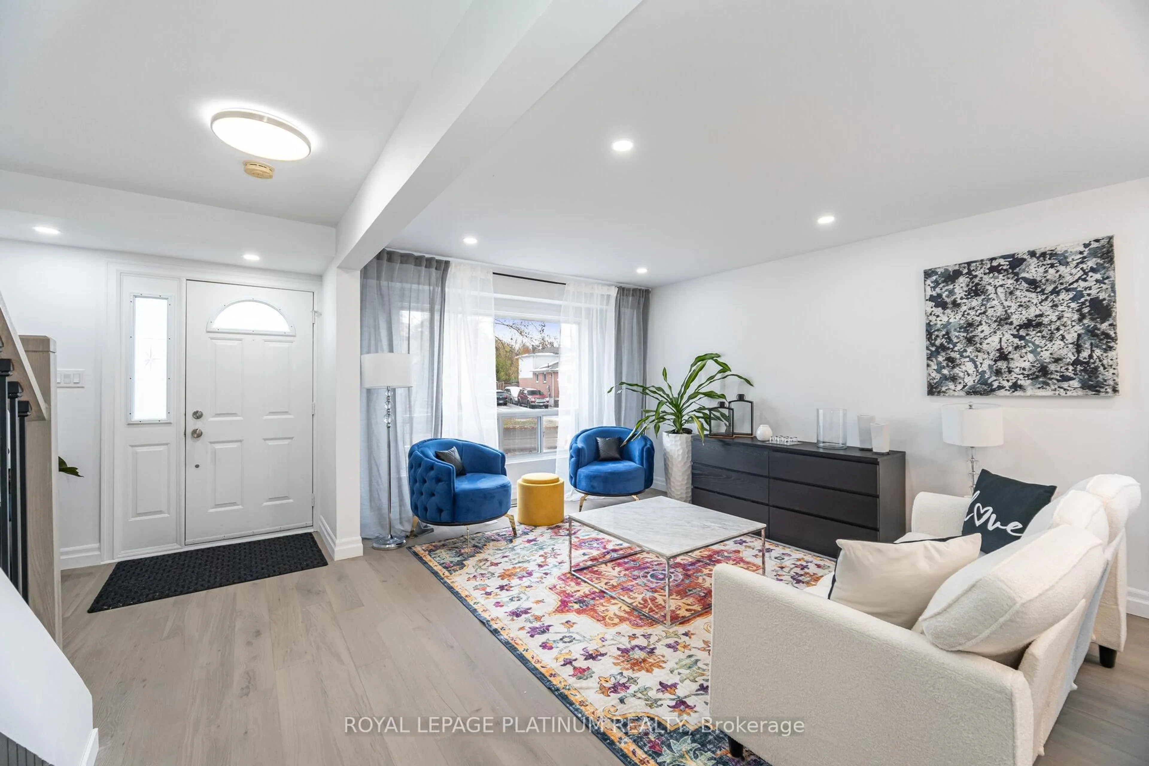 Living room with furniture, unknown for 230 Archdekin Dr, Brampton Ontario L6V 1Z2