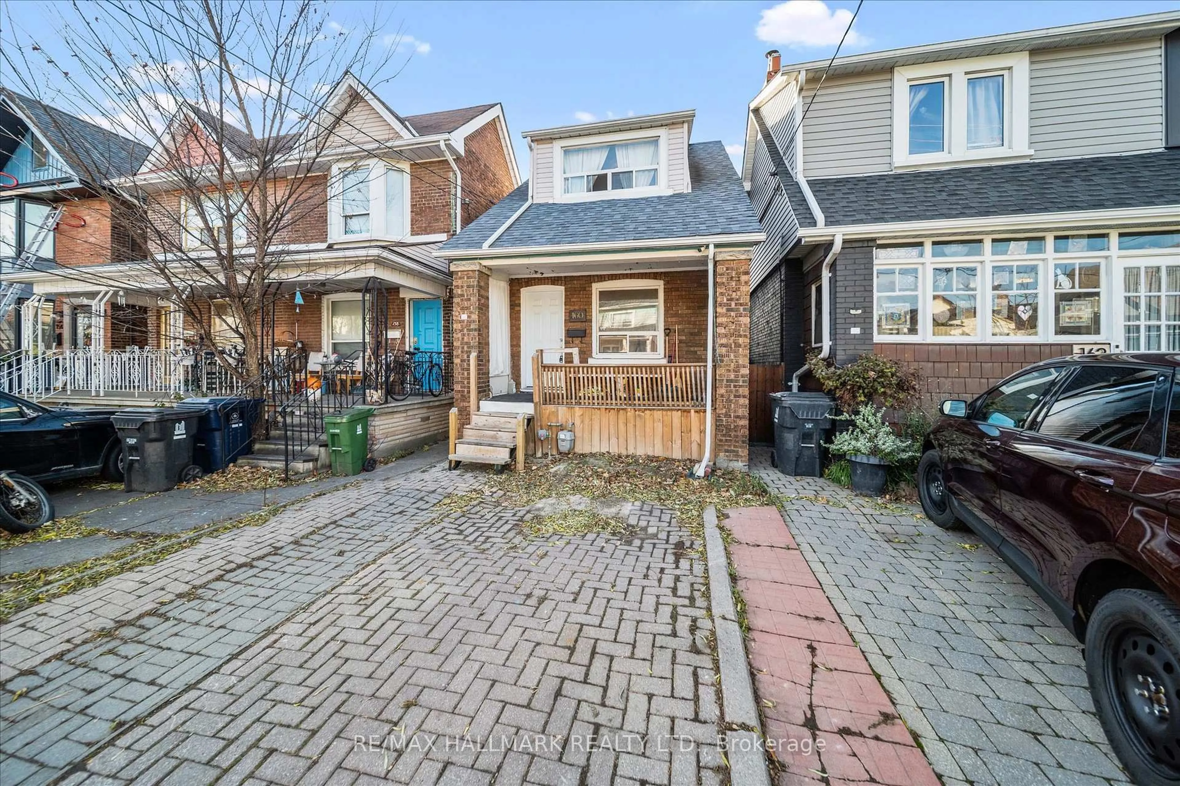 Home with brick exterior material, street for 160 Silverthorn Ave, Toronto Ontario M6N 3K3