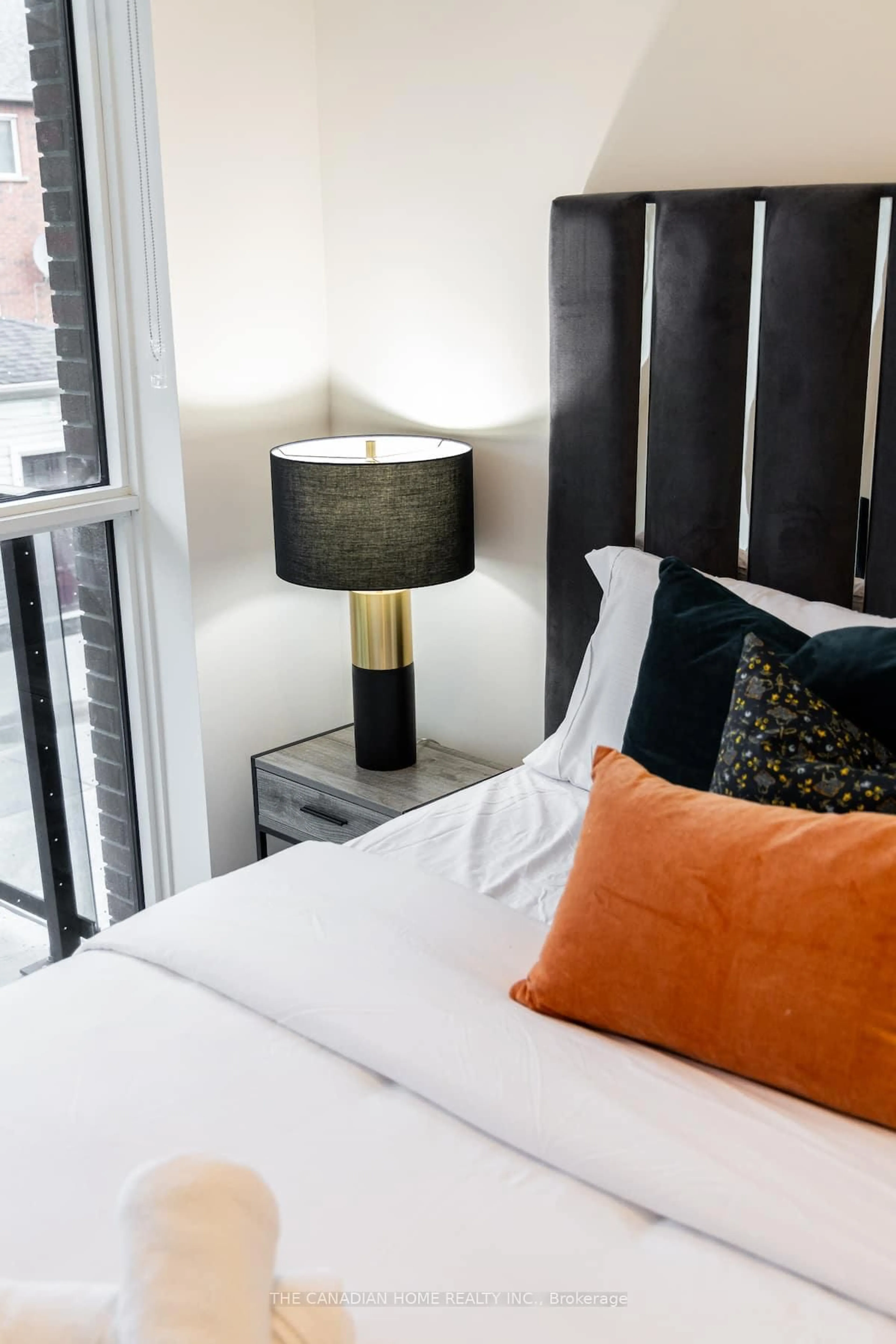 Bedroom with bed, unknown for 2300 St Clair Ave #208, Toronto Ontario M6N 0B3