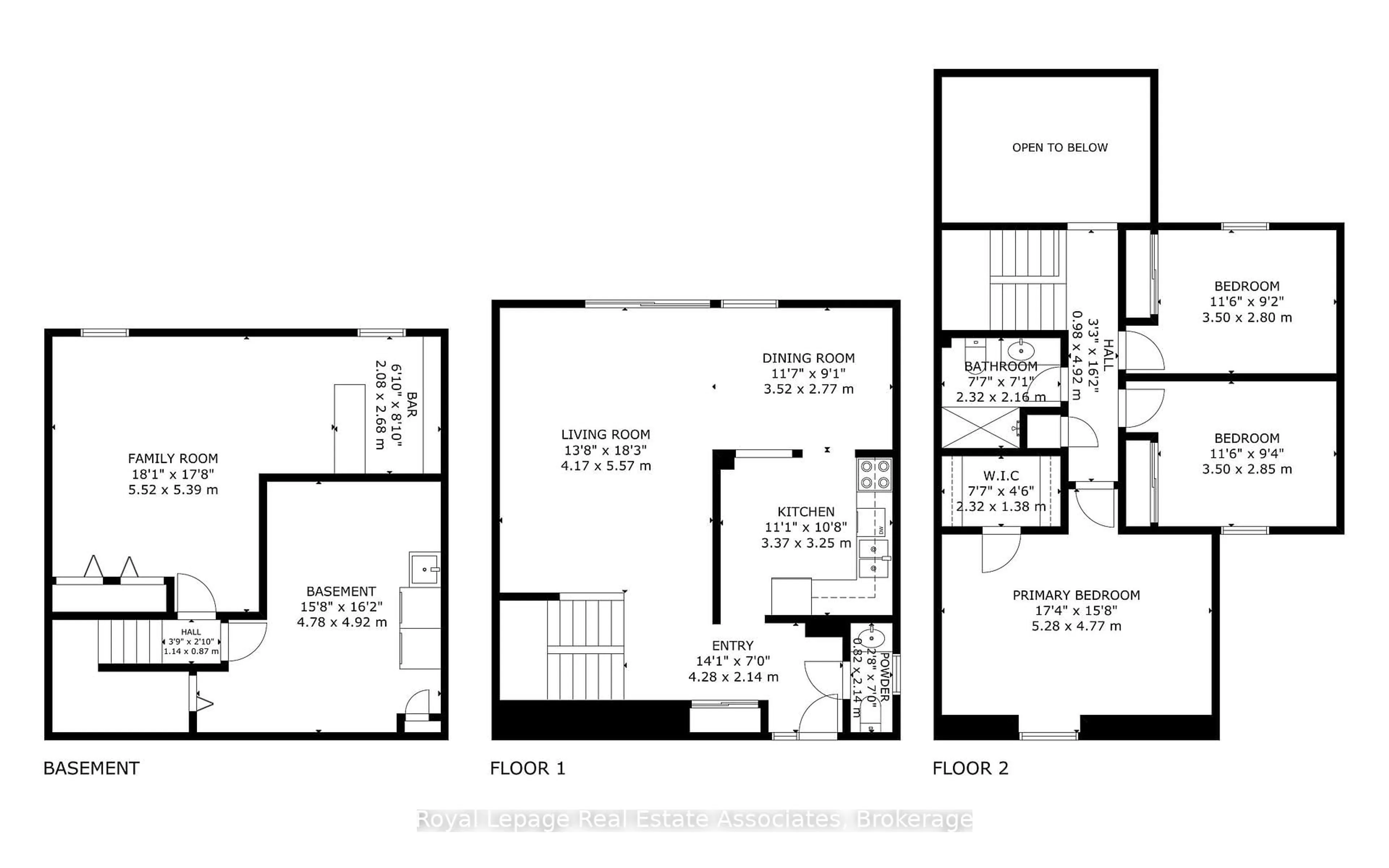 Floor plan for 4097 Pheasant Ru, Mississauga Ontario L5L 2C2
