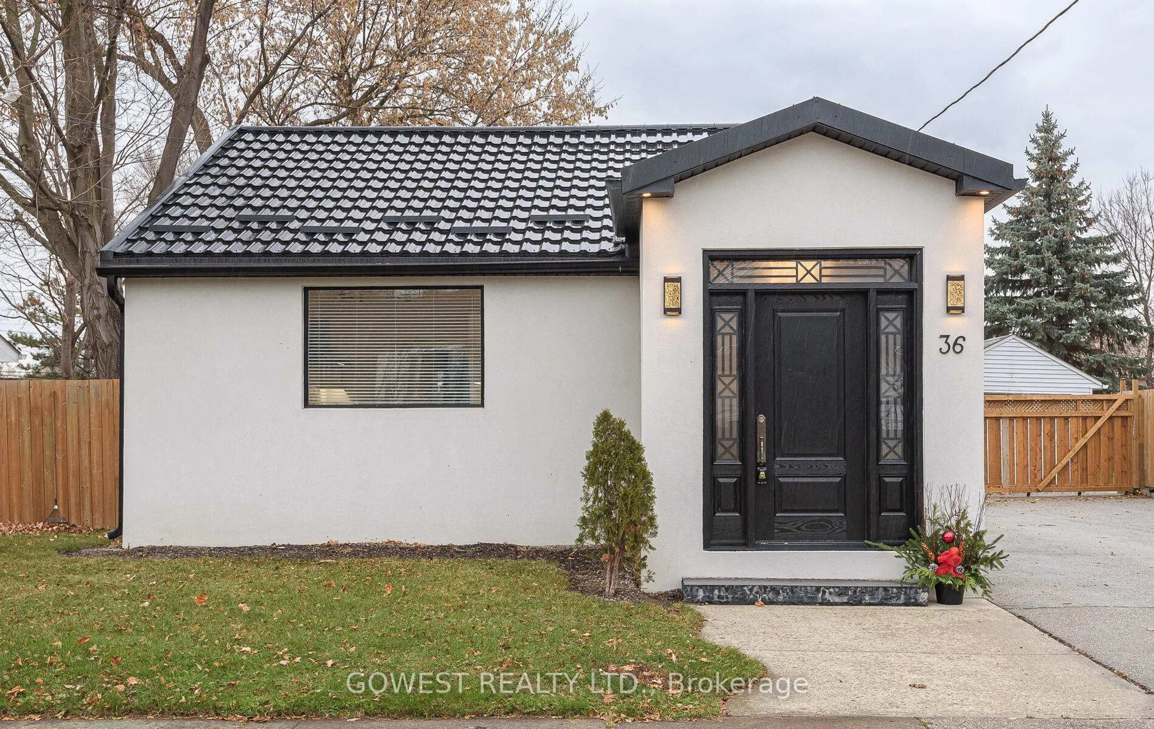 Home with vinyl exterior material, street for 36 Normandy Blvd, Halton Hills Ontario L7G 1W1