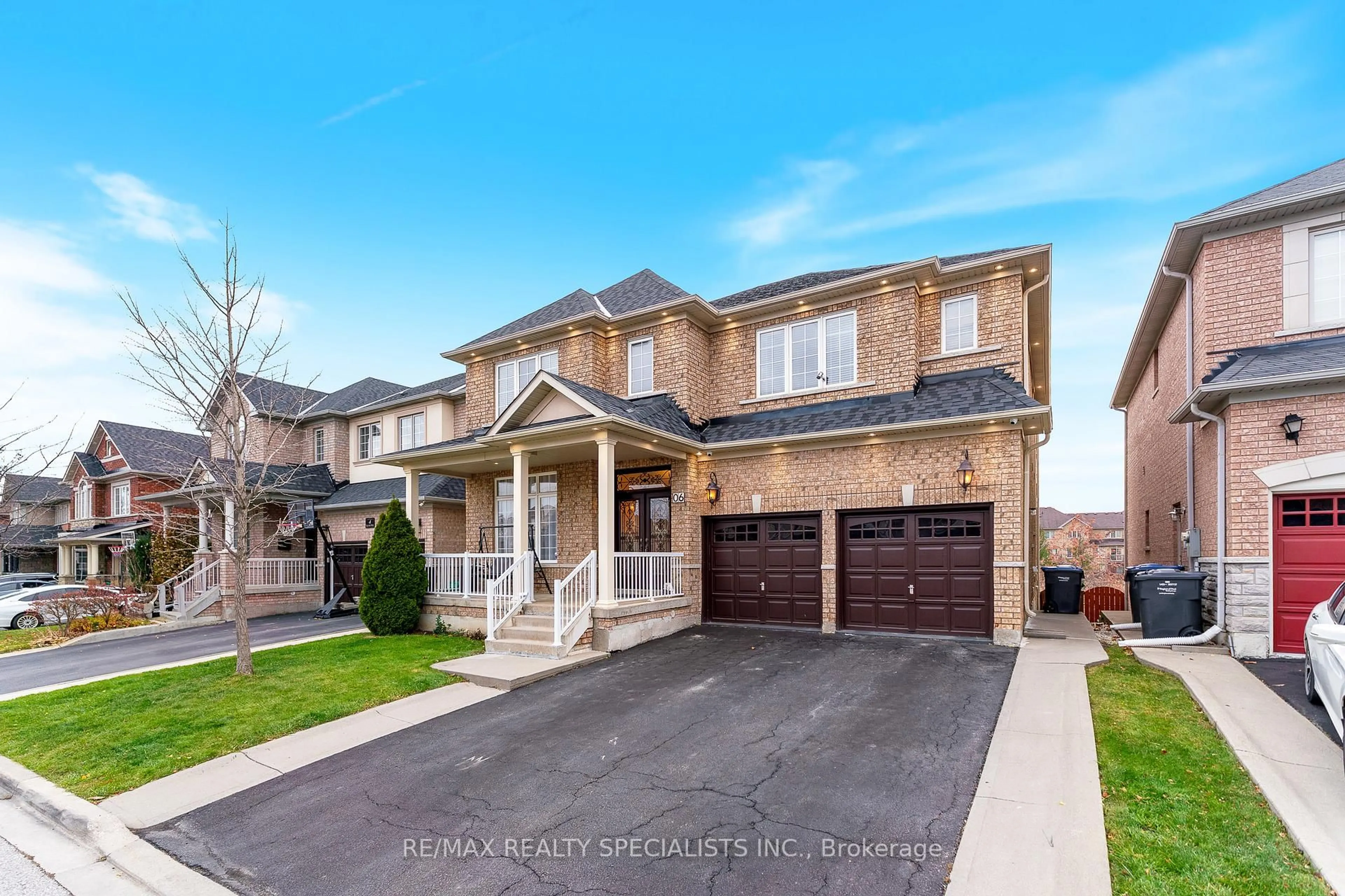 Home with brick exterior material, street for 6 Niceview Dr, Brampton Ontario L6R 0P6