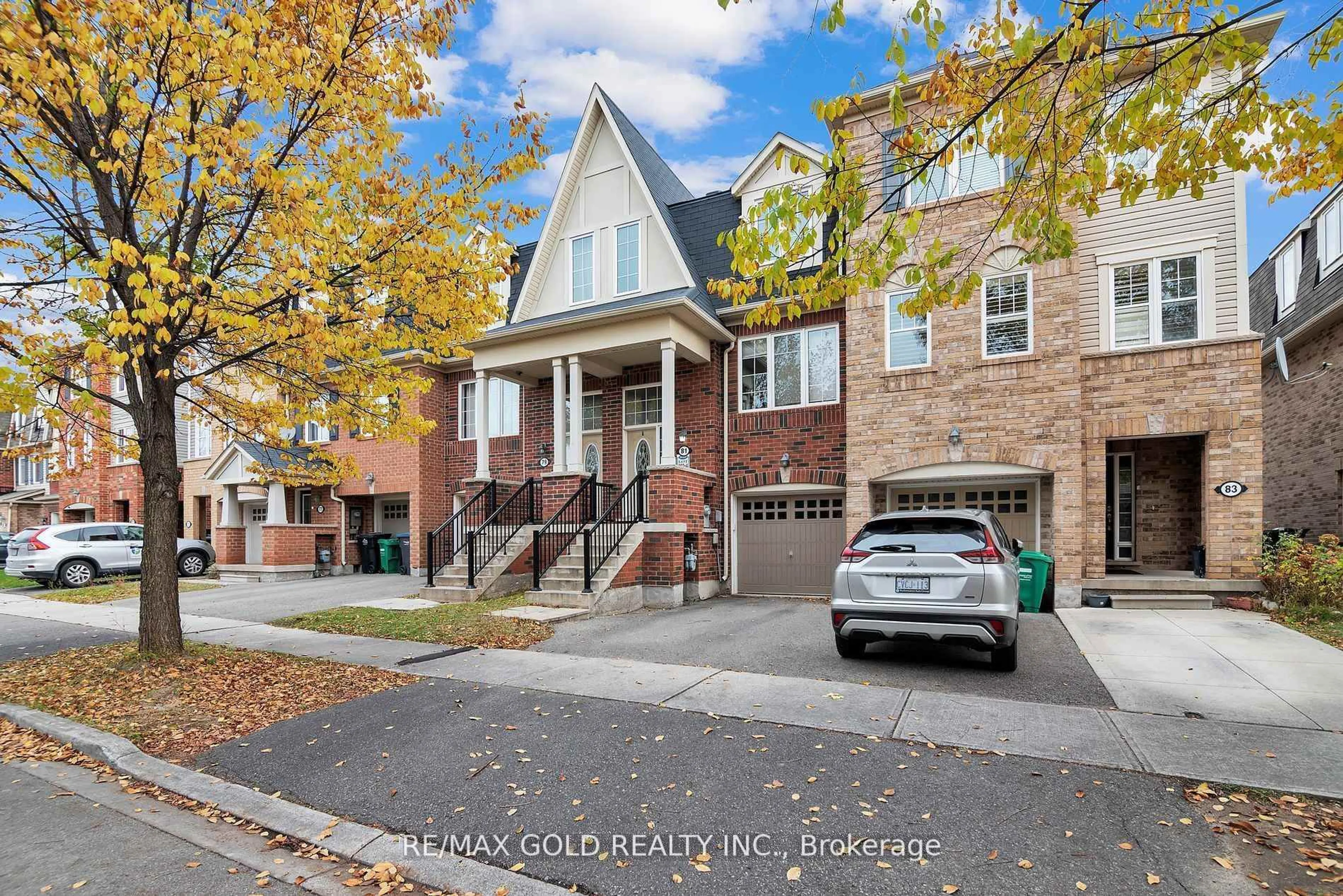 Home with brick exterior material, street for 81 Bevington Rd, Brampton Ontario L7A 0R7