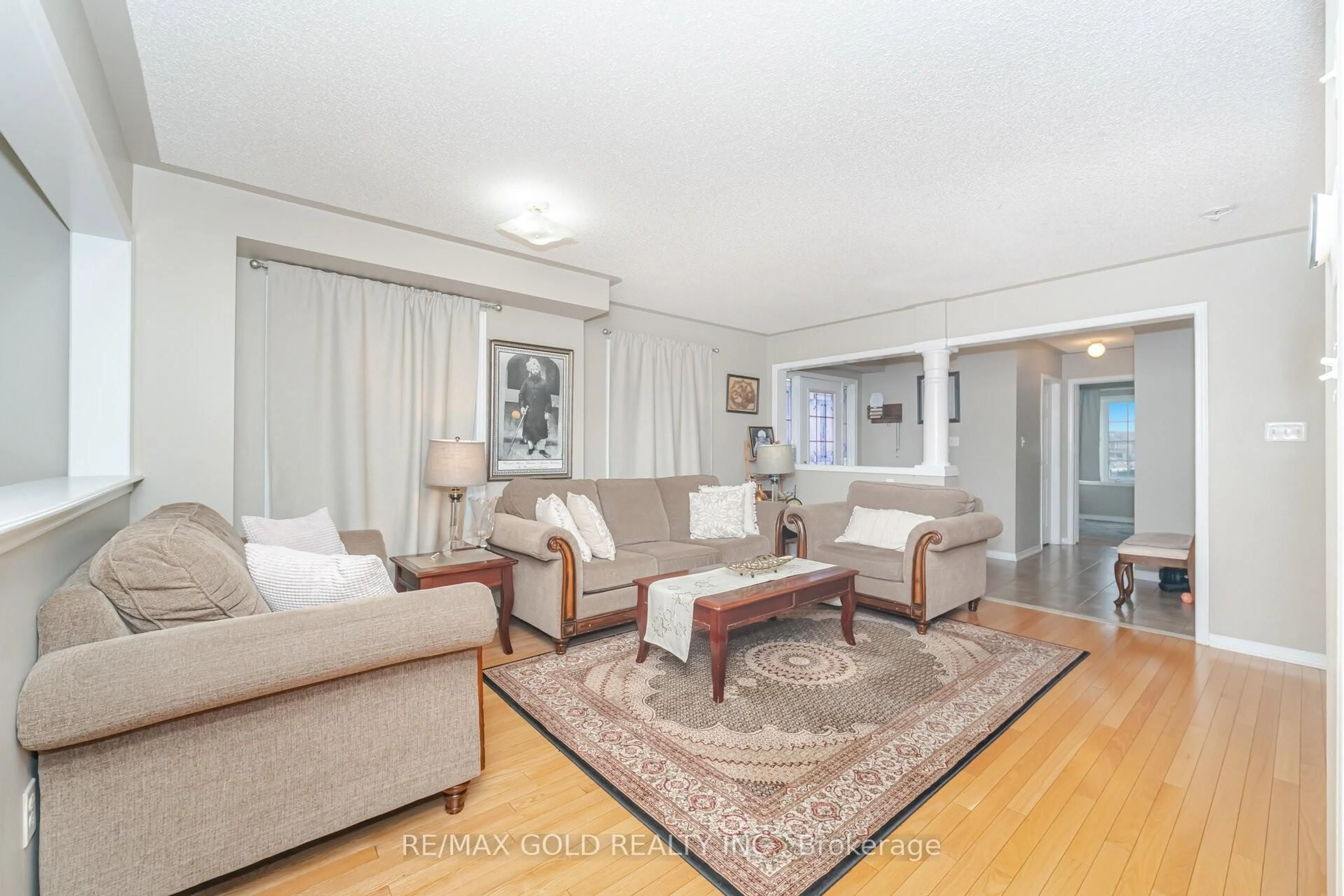 Living room with furniture, unknown for 92 Bellchase Tr, Brampton Ontario L6P 3L9