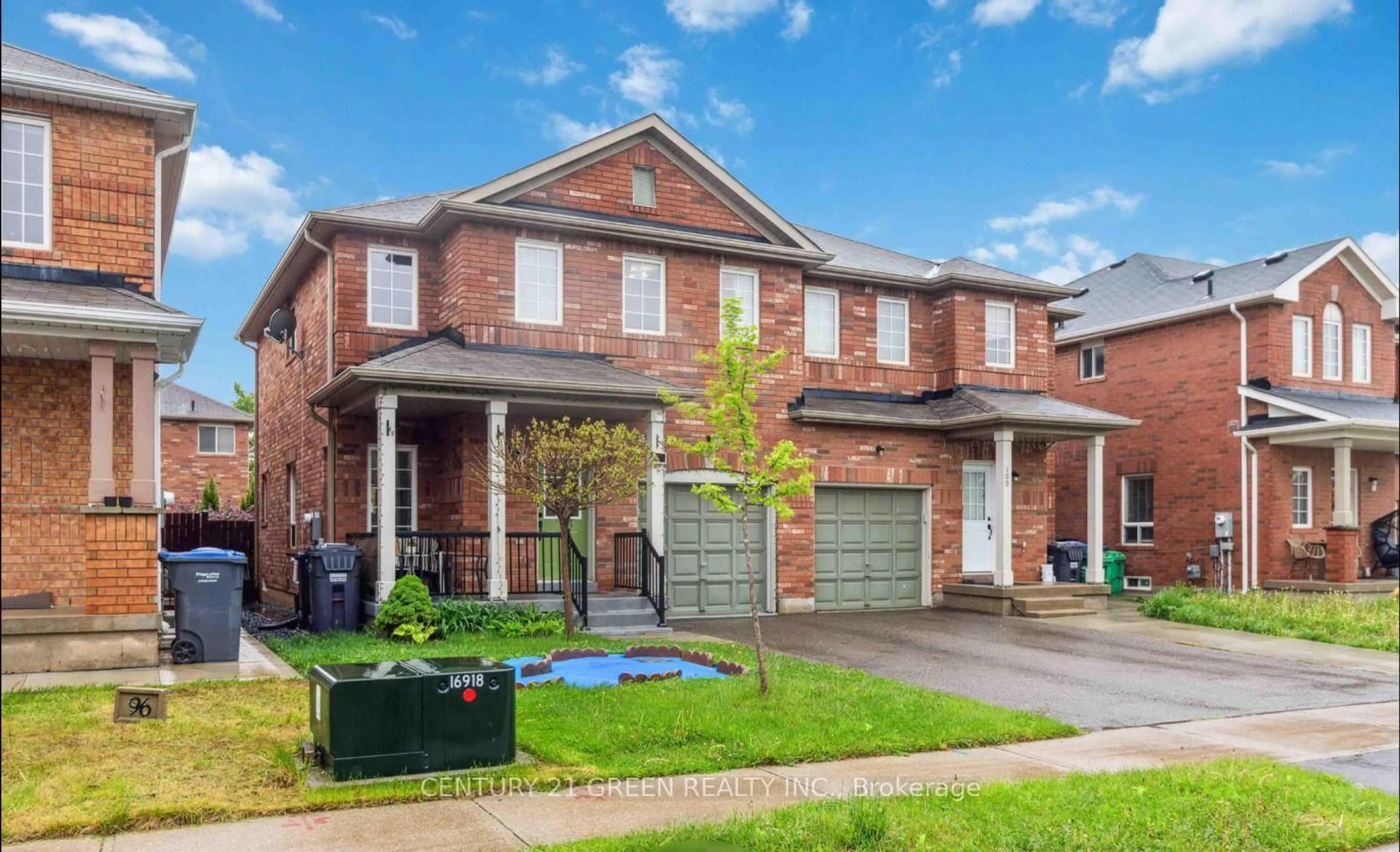 Home with brick exterior material, street for 98 Personna Circ, Brampton Ontario L6X 0S9