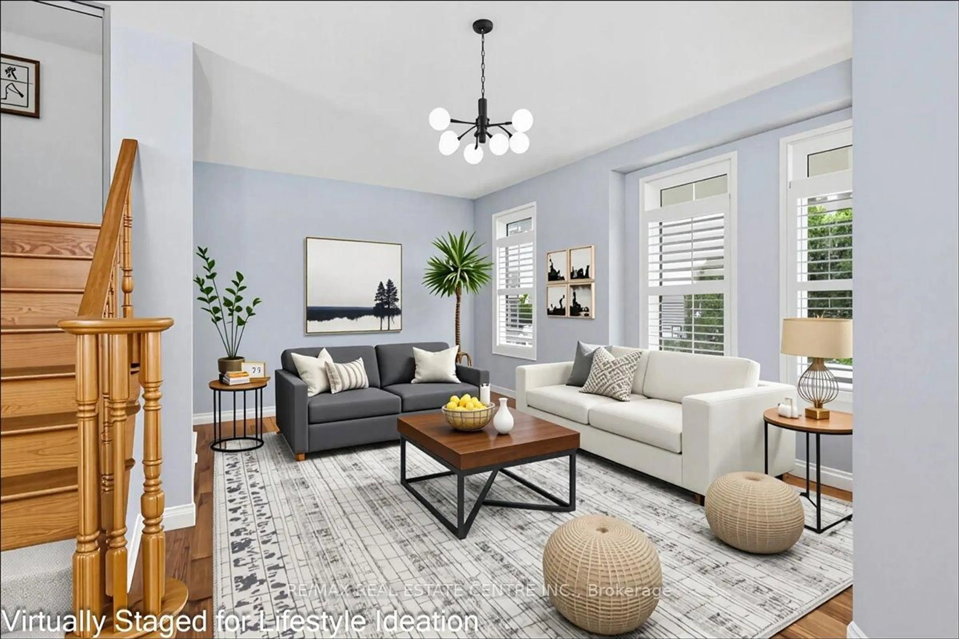 Living room with furniture, unknown for 852 Bessy Tr, Milton Ontario L9T 0G8