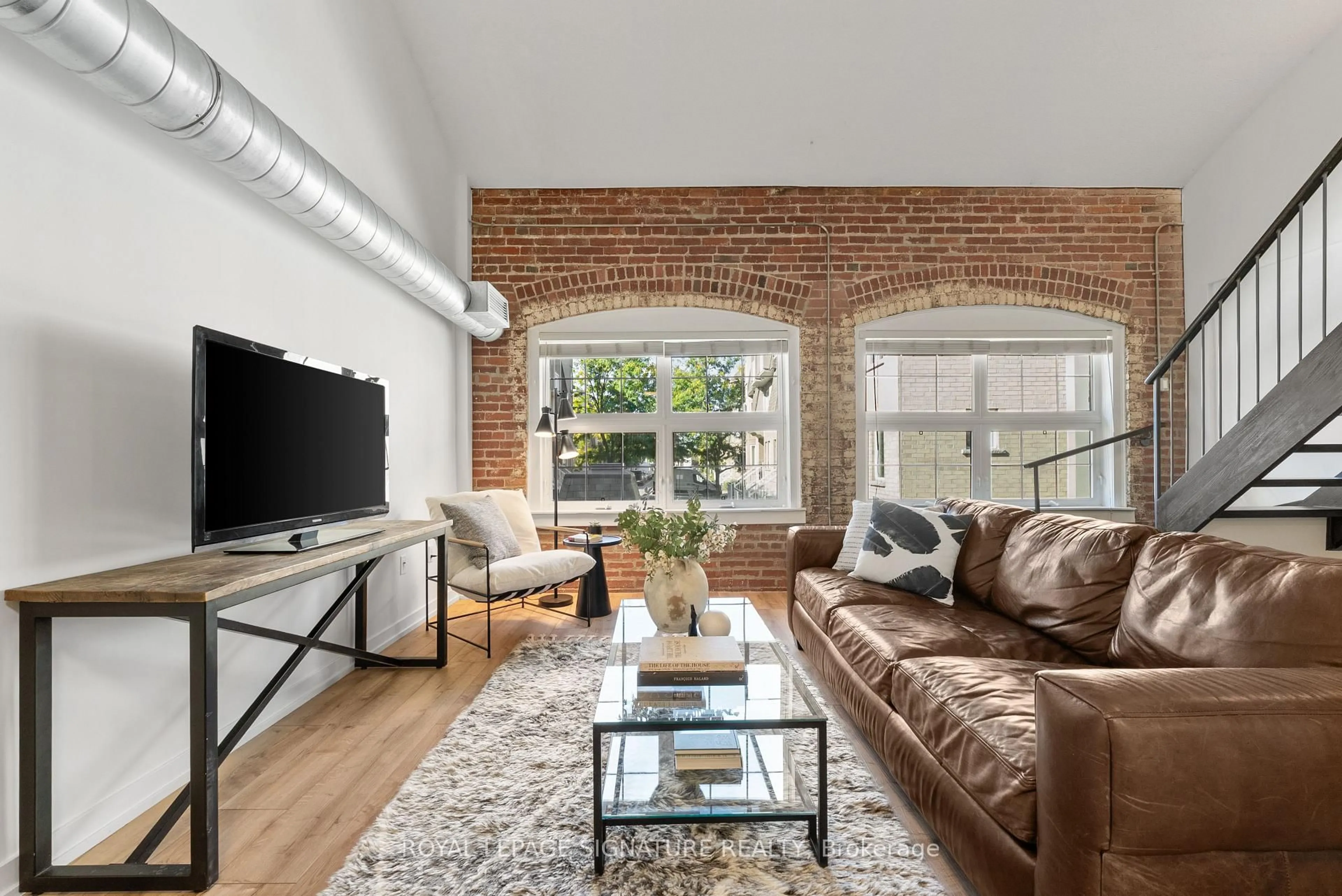 Living room with furniture, unknown for 1100 Lansdowne Ave #336, Toronto Ontario M6H 4K1