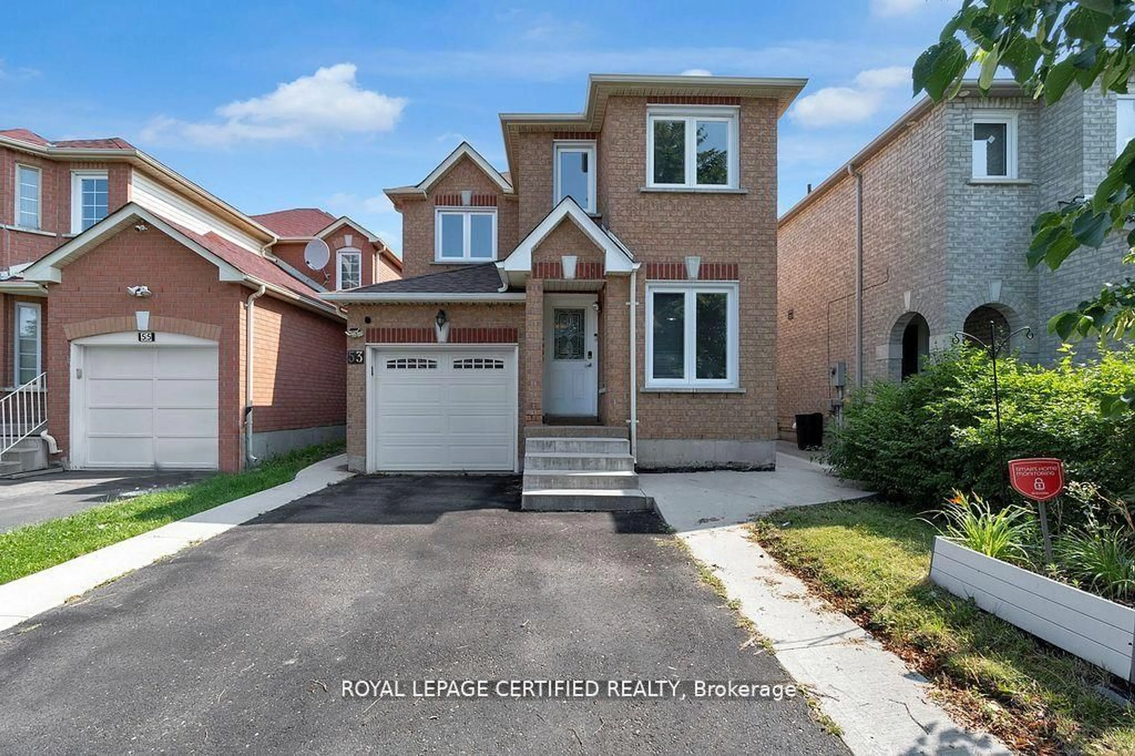 Home with brick exterior material, street for 53 Chadwick St, Brampton Ontario L6Y 4Y1