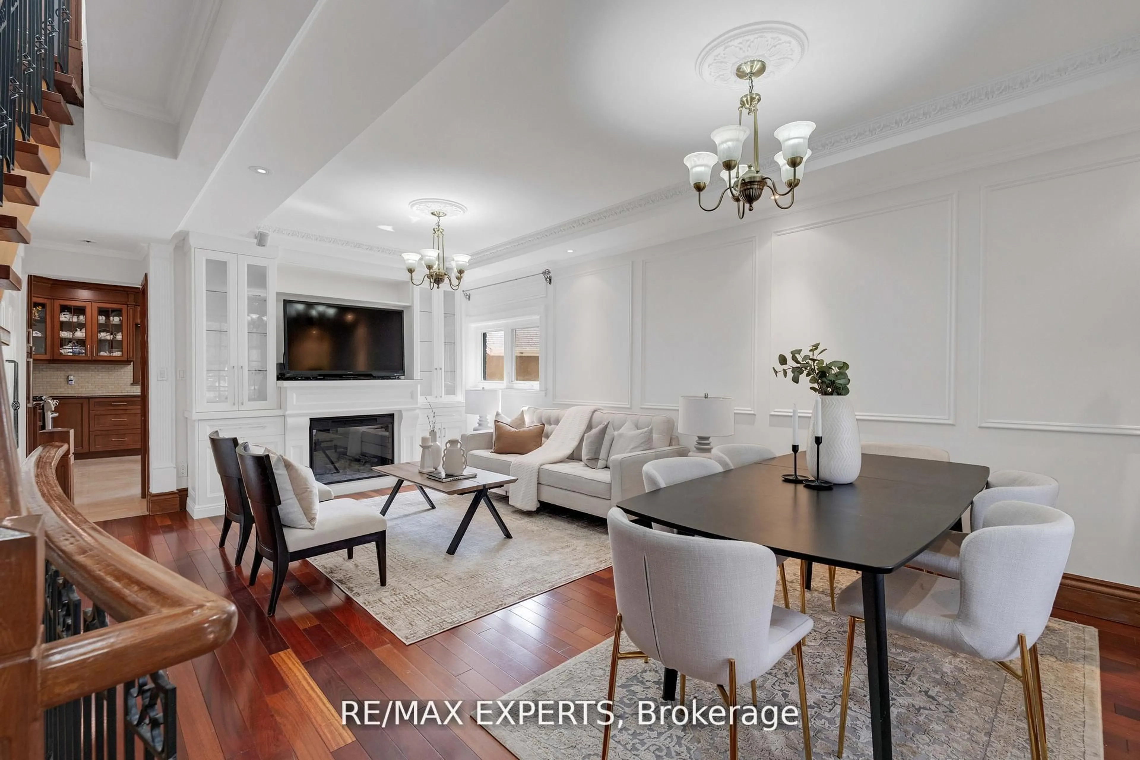 Living room with furniture, unknown for 19 Kenora Cres, Toronto Ontario M6M 1C5