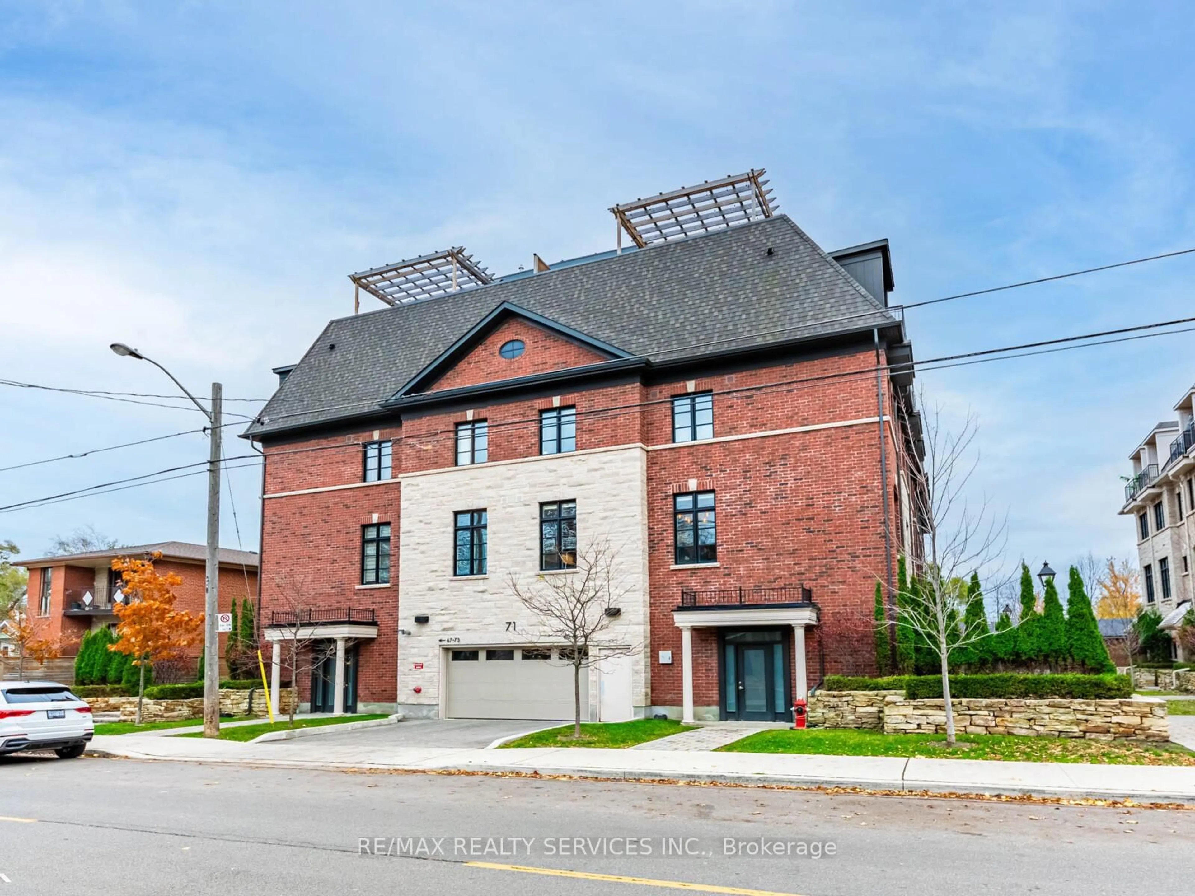 Home with brick exterior material, street for 71 Elder Ave, Toronto Ontario M8W 0B8