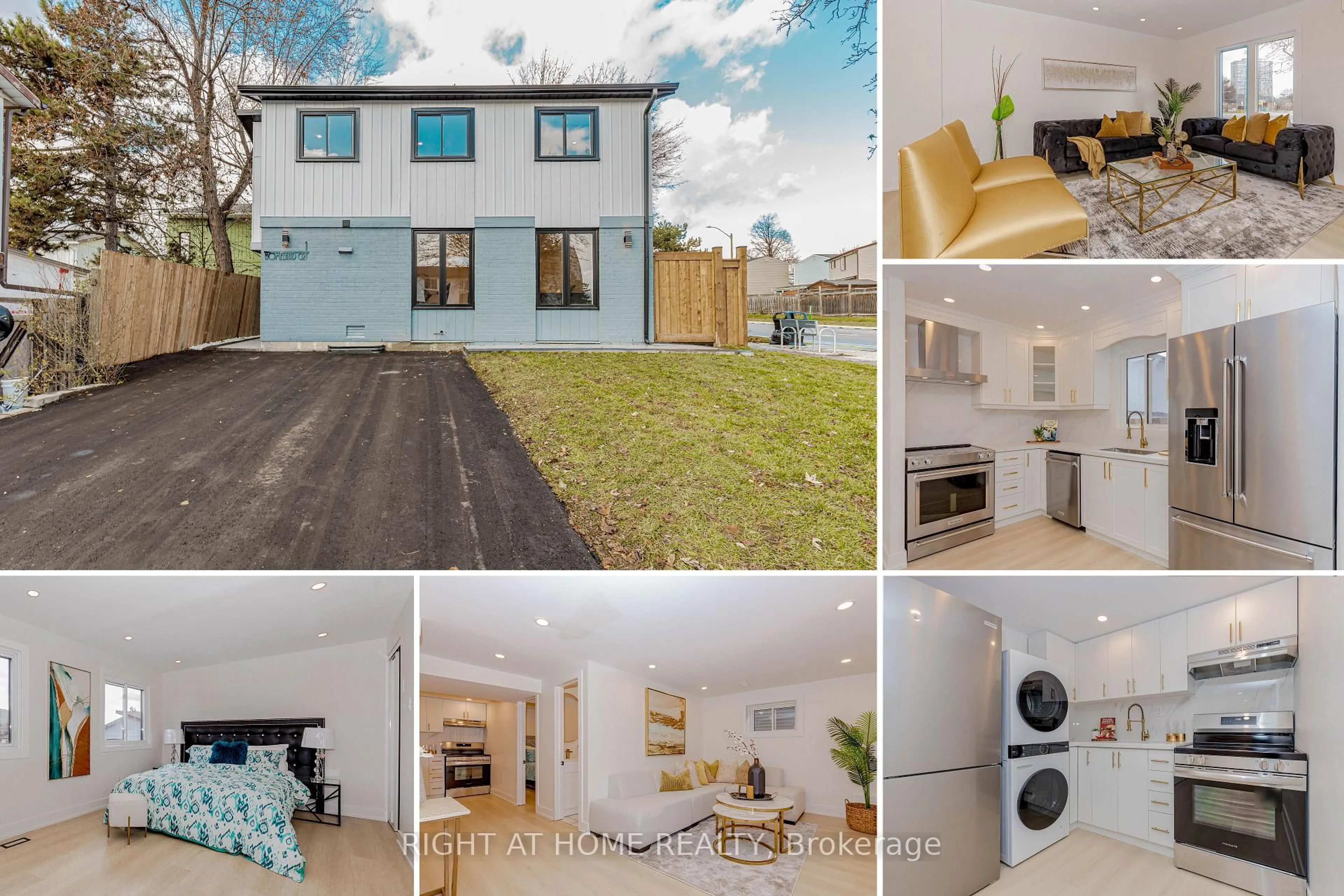 A pic from outside/outdoor area/front of a property/back of a property/a pic from drone, street for 1 Homeland Crt, Brampton Ontario L6S 1R8