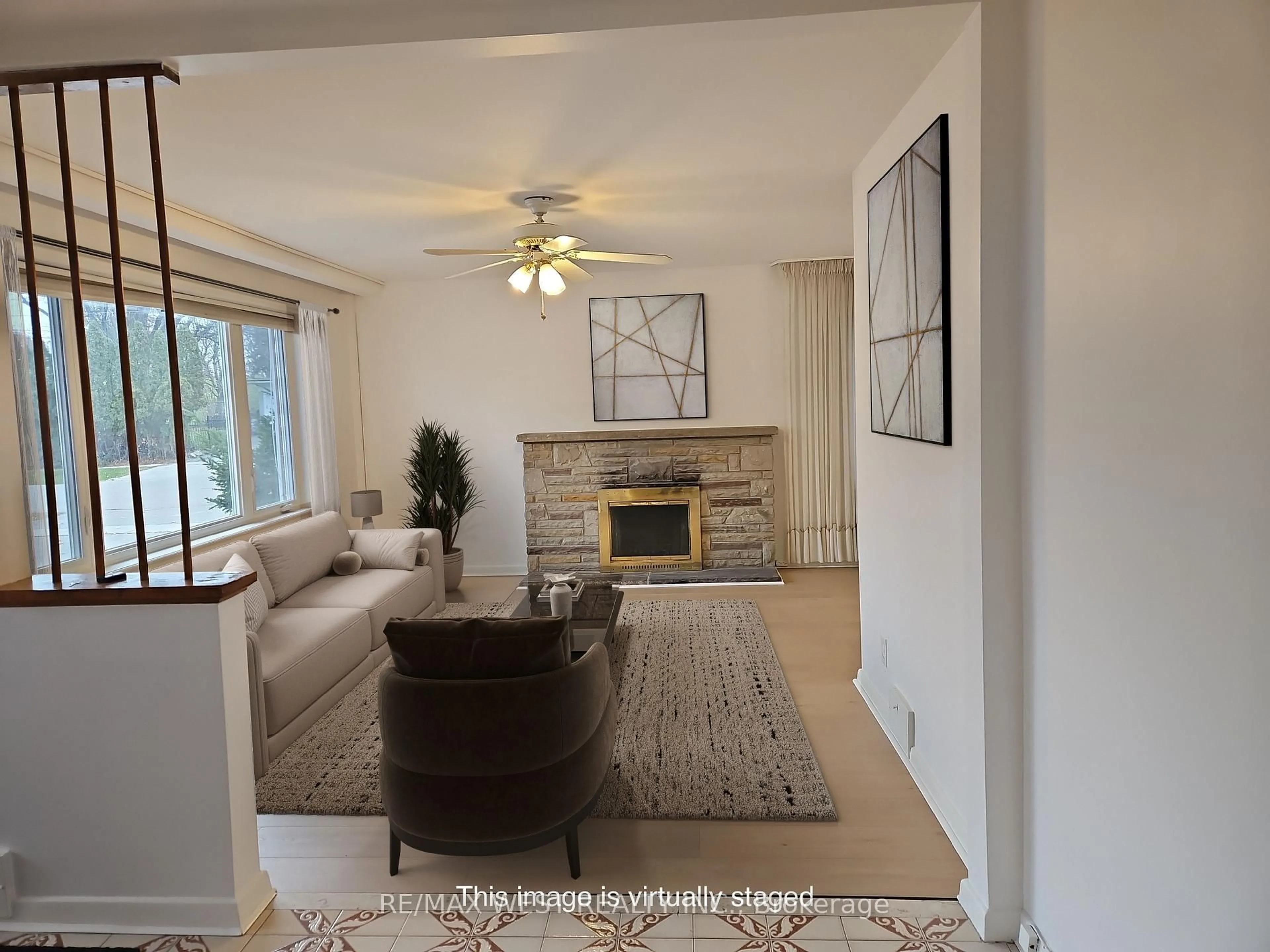 Living room with furniture, unknown for 30 Golfwood Hts, Toronto Ontario M9P 3M1