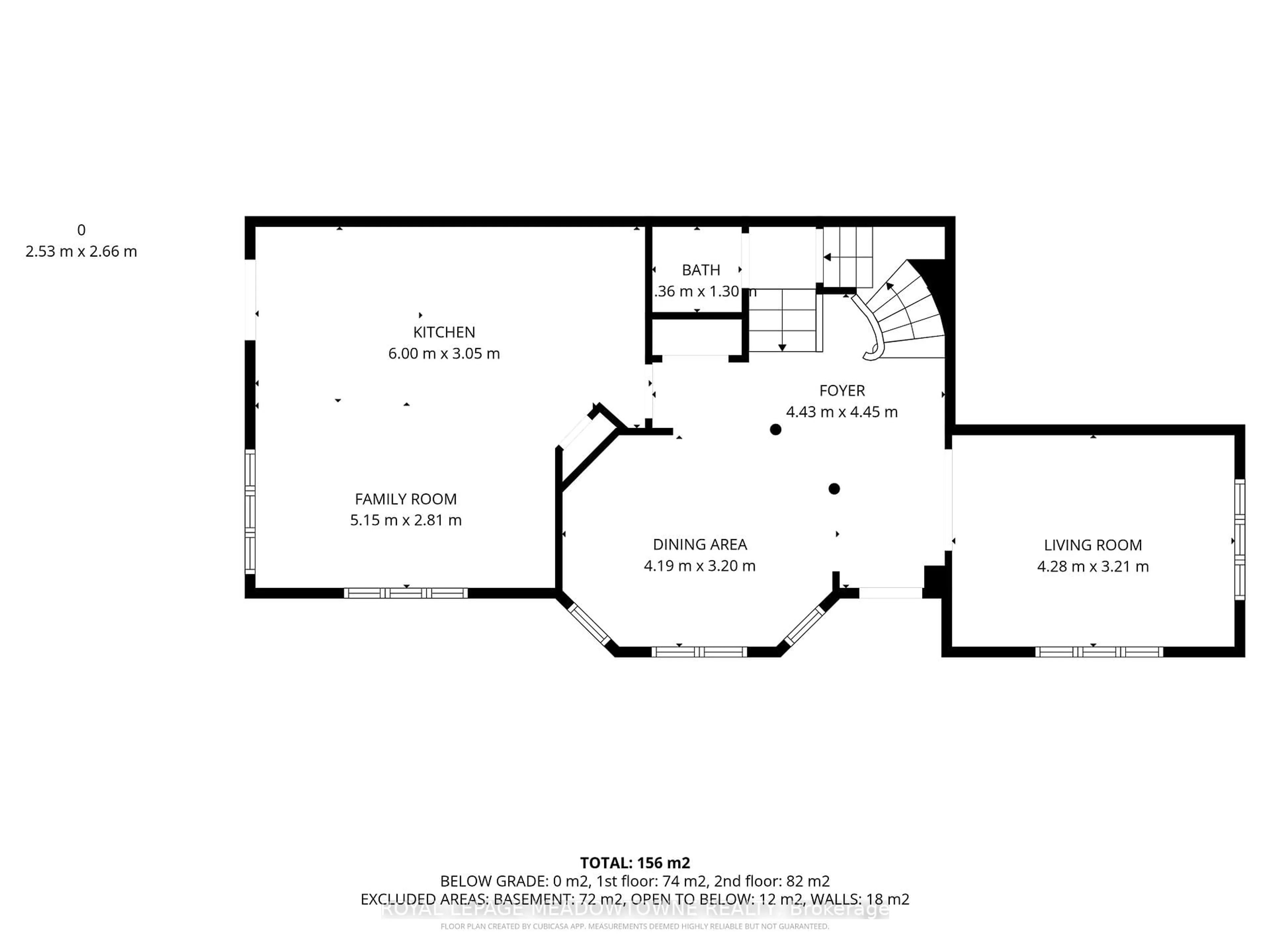 Floor plan for 55 James Young Dr, Halton Hills Ontario L7G 5S5