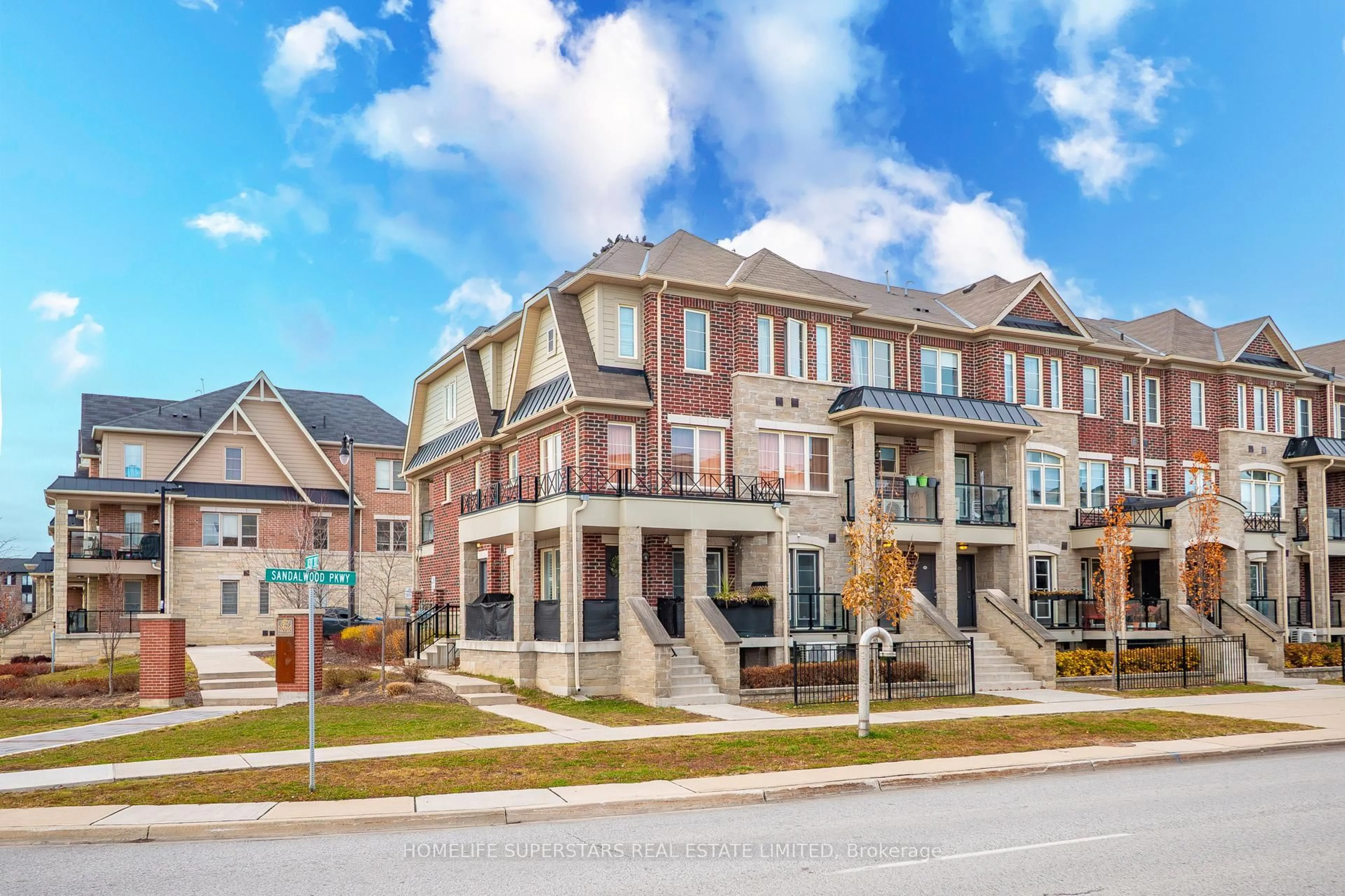 Home with brick exterior material, street for 200 Veterans Dr #102, Brampton Ontario L7A 4S6