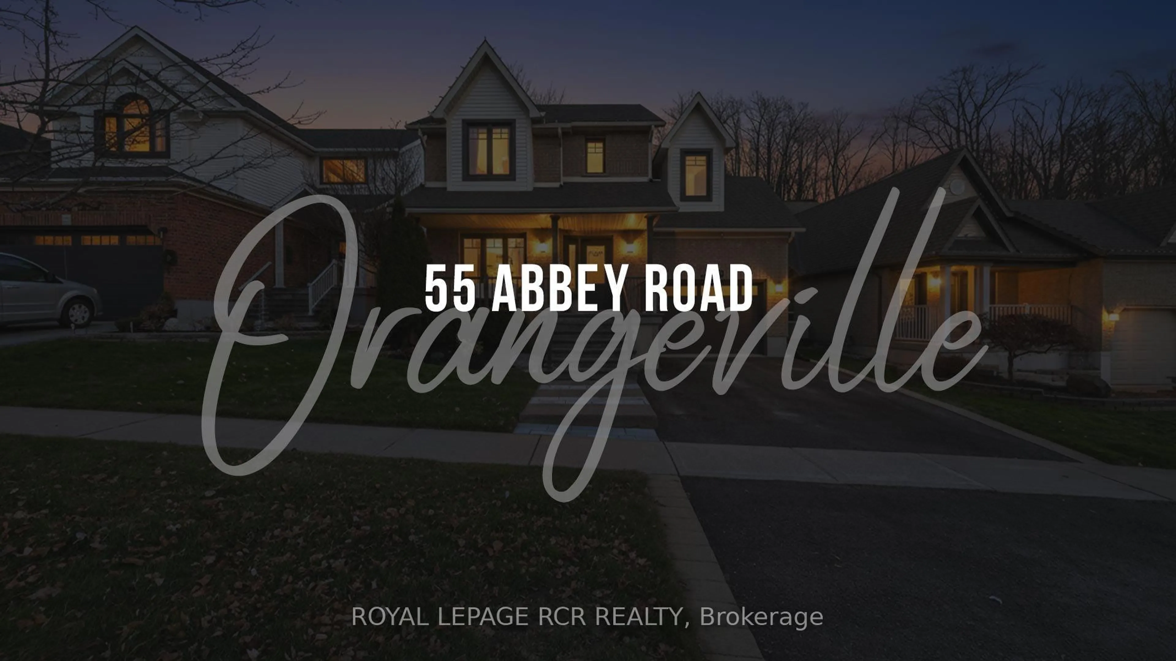 Unknown for 55 Abbey Rd, Orangeville Ontario L9W 5E3