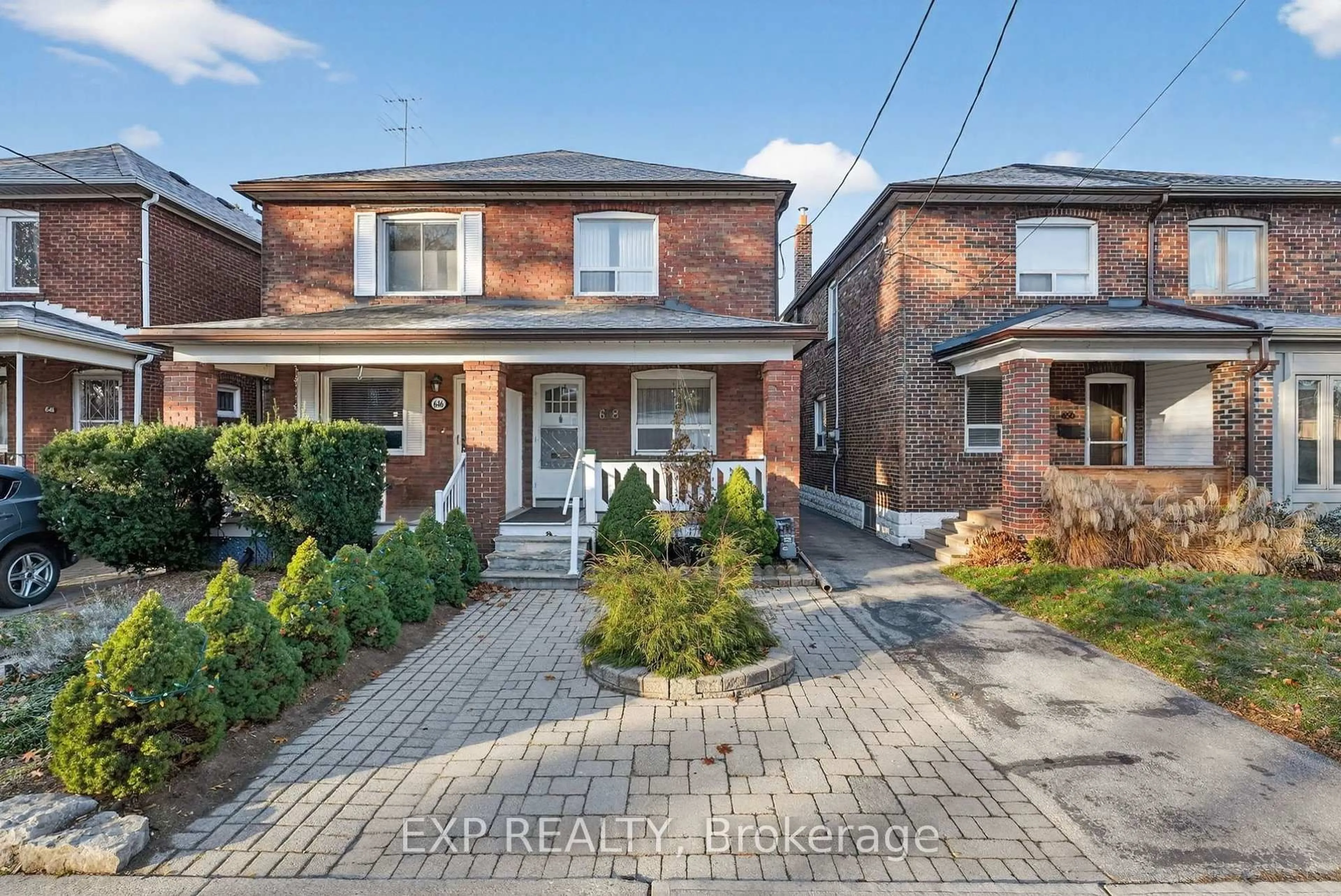 Home with brick exterior material, street for 648 Willard Ave, Toronto Ontario M6S 3S4