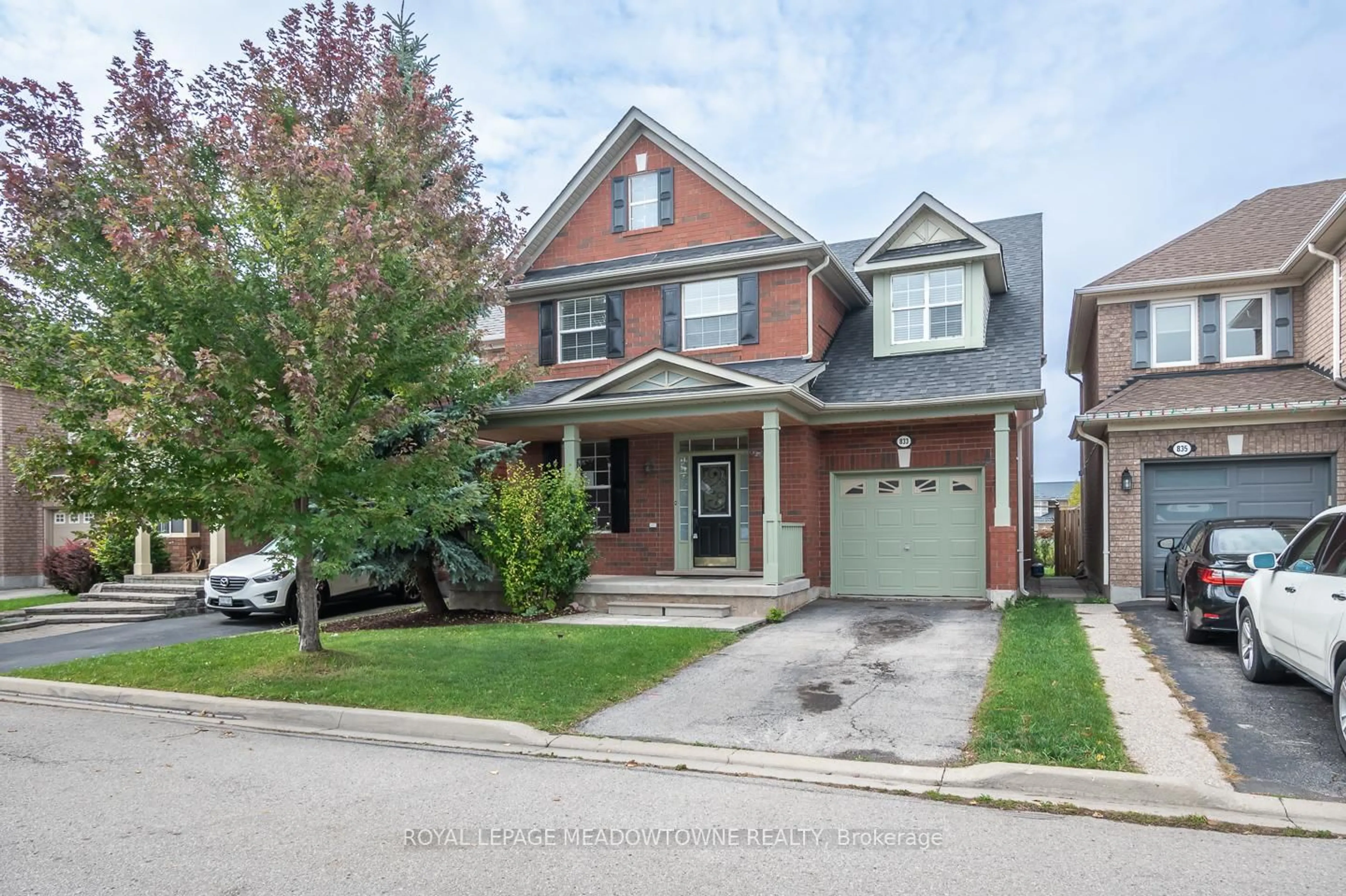 Home with brick exterior material, street for 833 Watson Terr, Milton Ontario L9T 5Z8